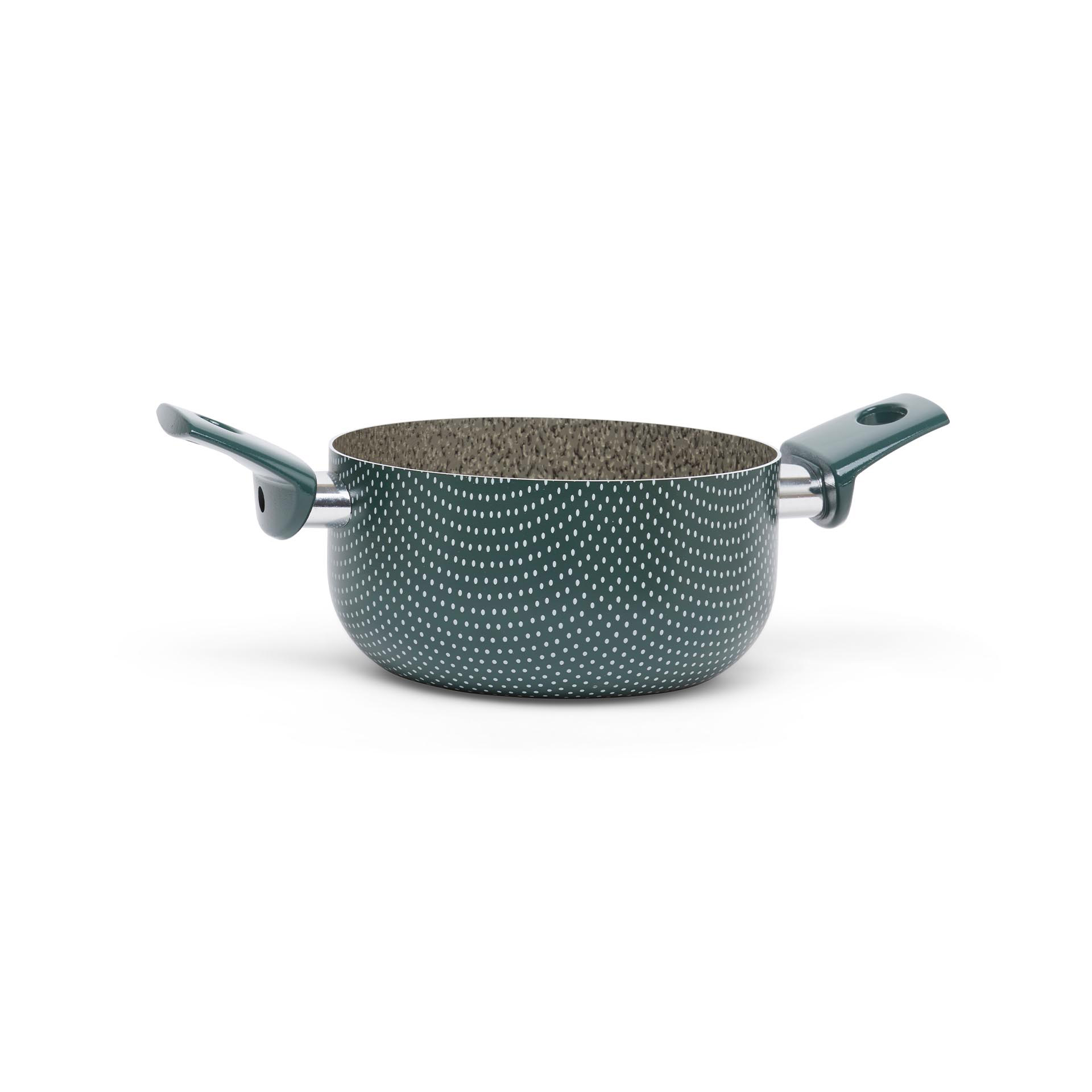 Set 2 casseruole 18|22 cm, petrolio, large