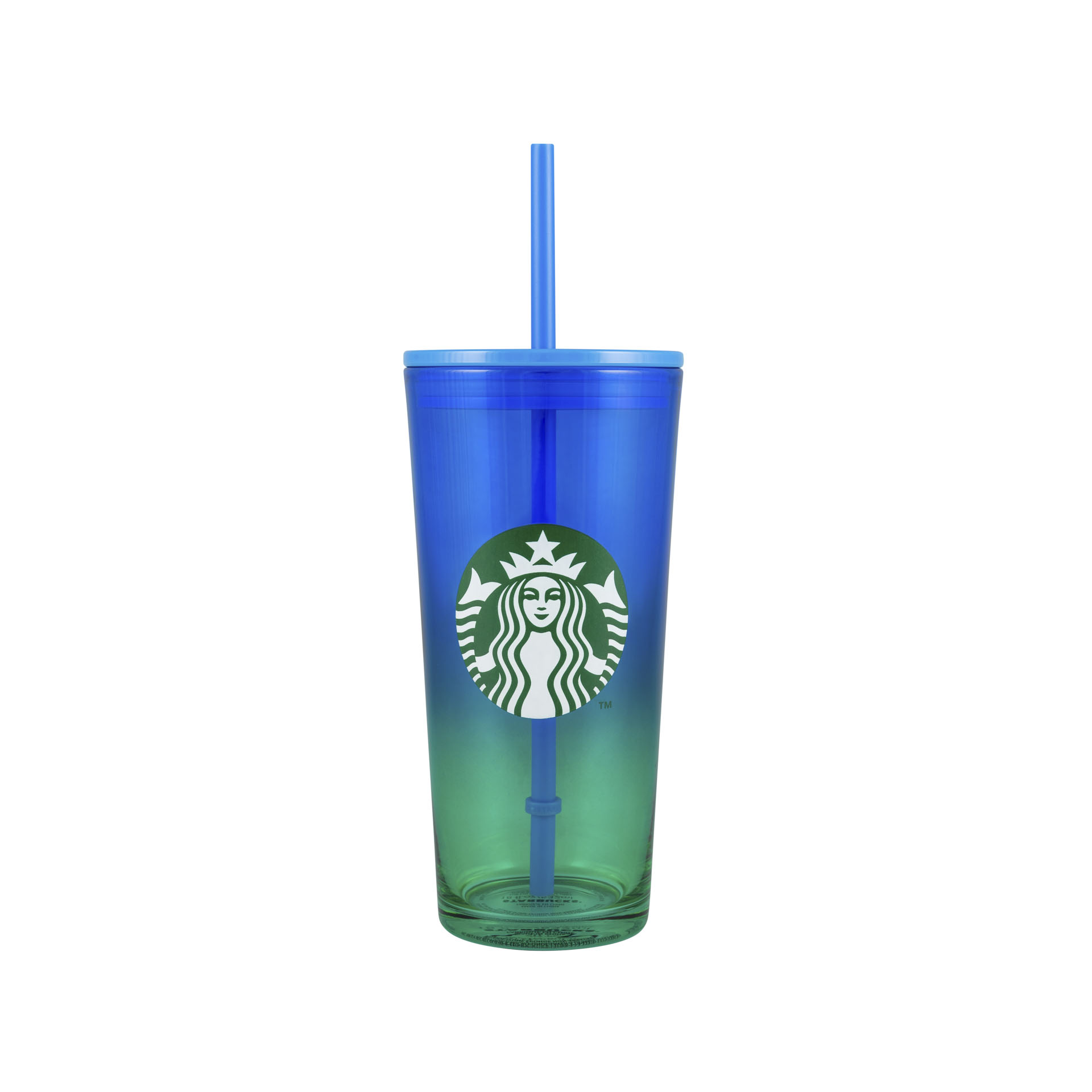 Cold Cup Ombre Green Blue, , large