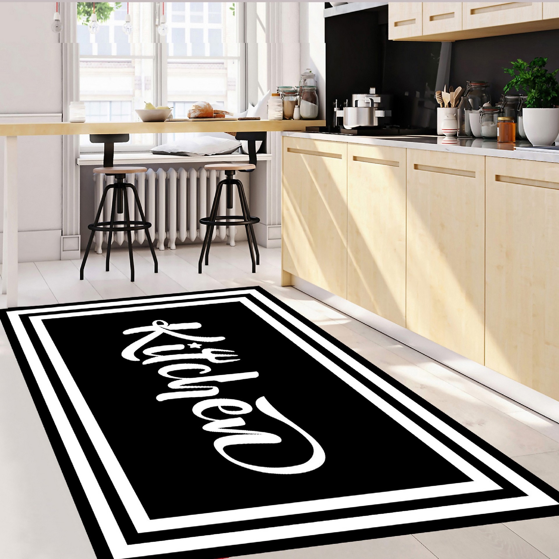 HOMEMANIA Tappeto Stampato Kitchen 2, , large