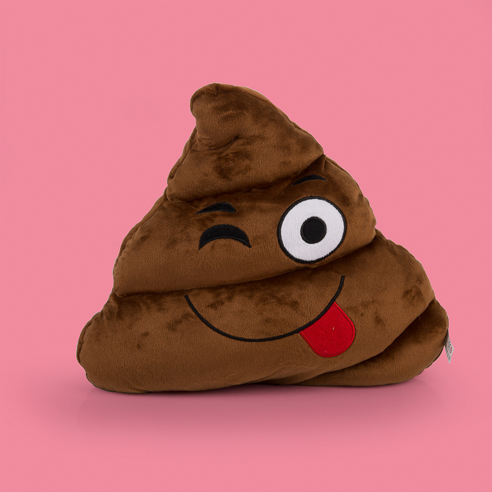 Cuscino emoticon puu occhiolino e linguaccia, , large