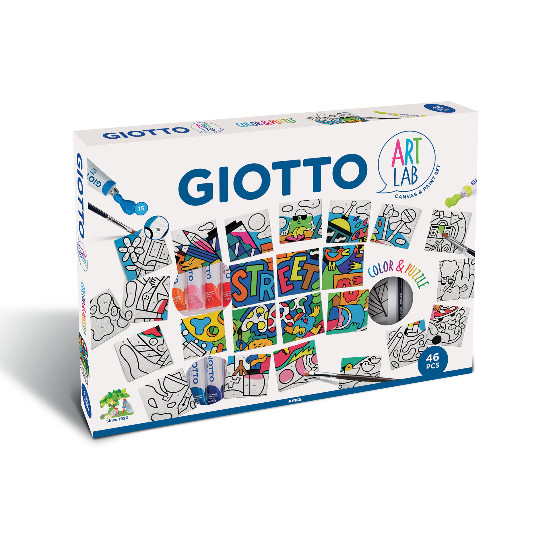 Giotto Art Lab Colors&Puzzle, , large