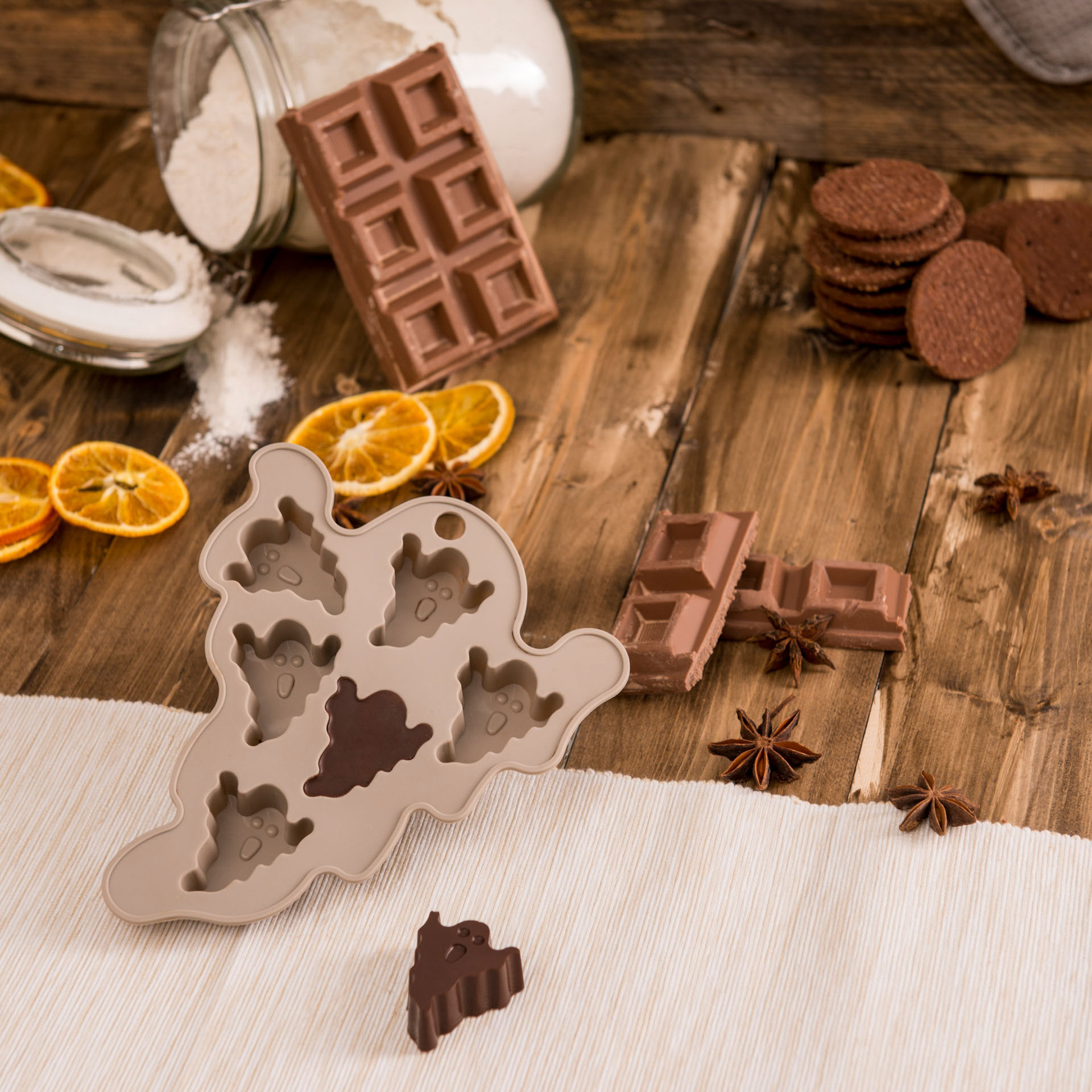 Stampo in silicone per ghiaccio e cioccolato, , large