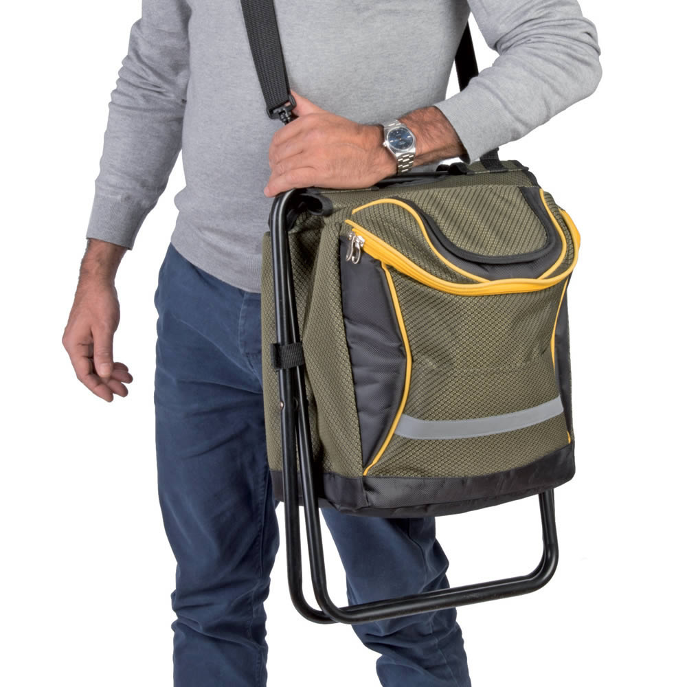 Sgabello con borsa refrigerante, , large