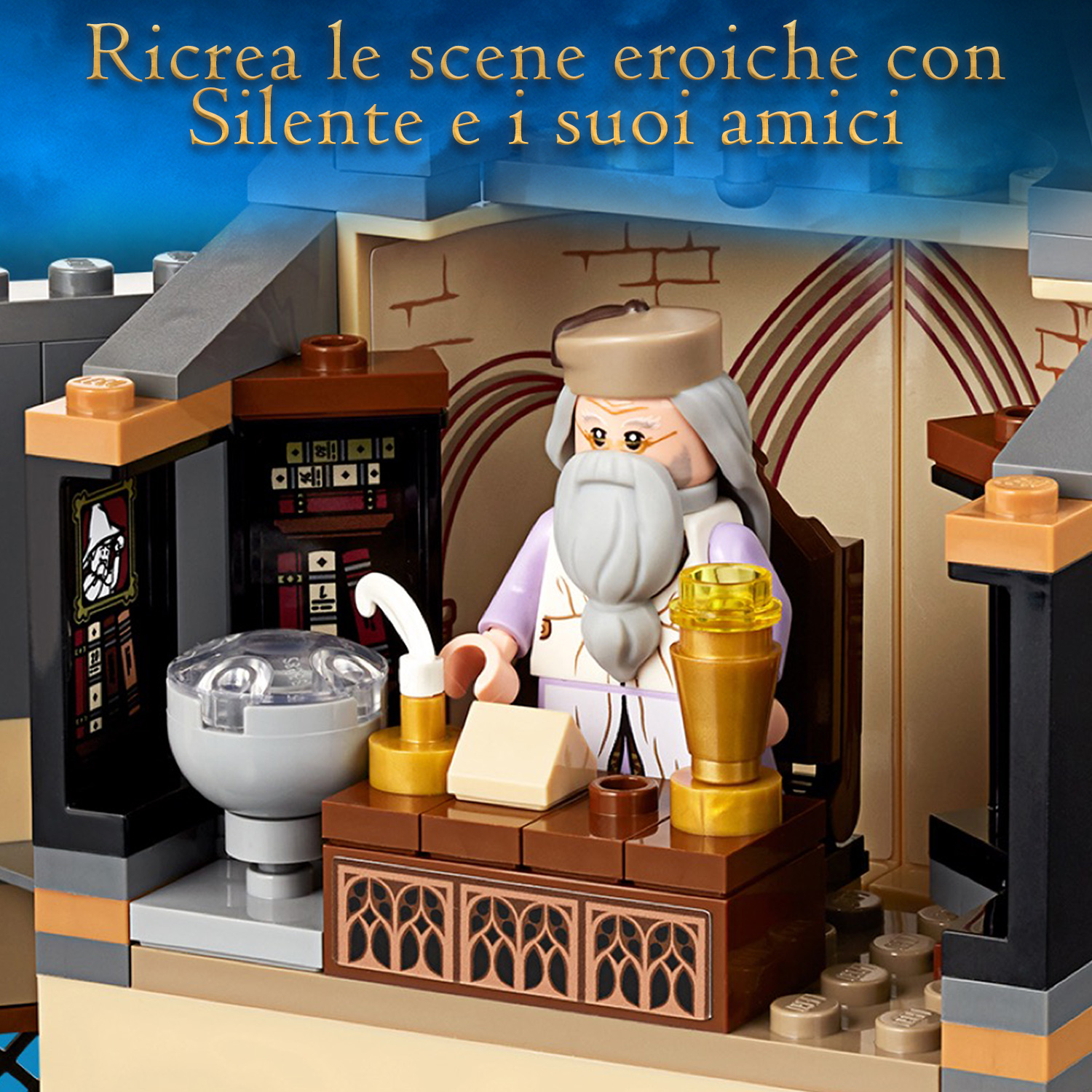 LEGO Harry Potter La Torre dell'Orologio di Hogwarts, Giocattolo Compatibile co 75948, , large