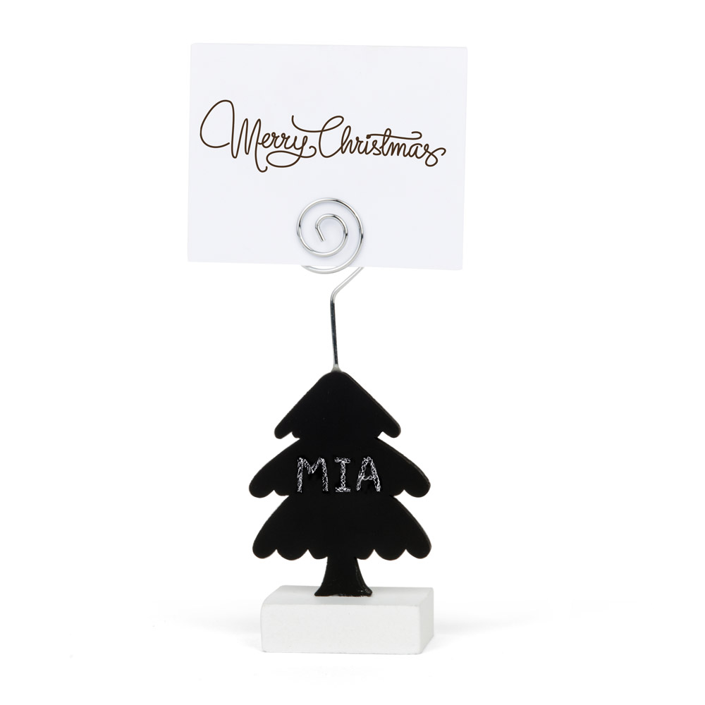 Set 4 segnaposto con lavagna, , large