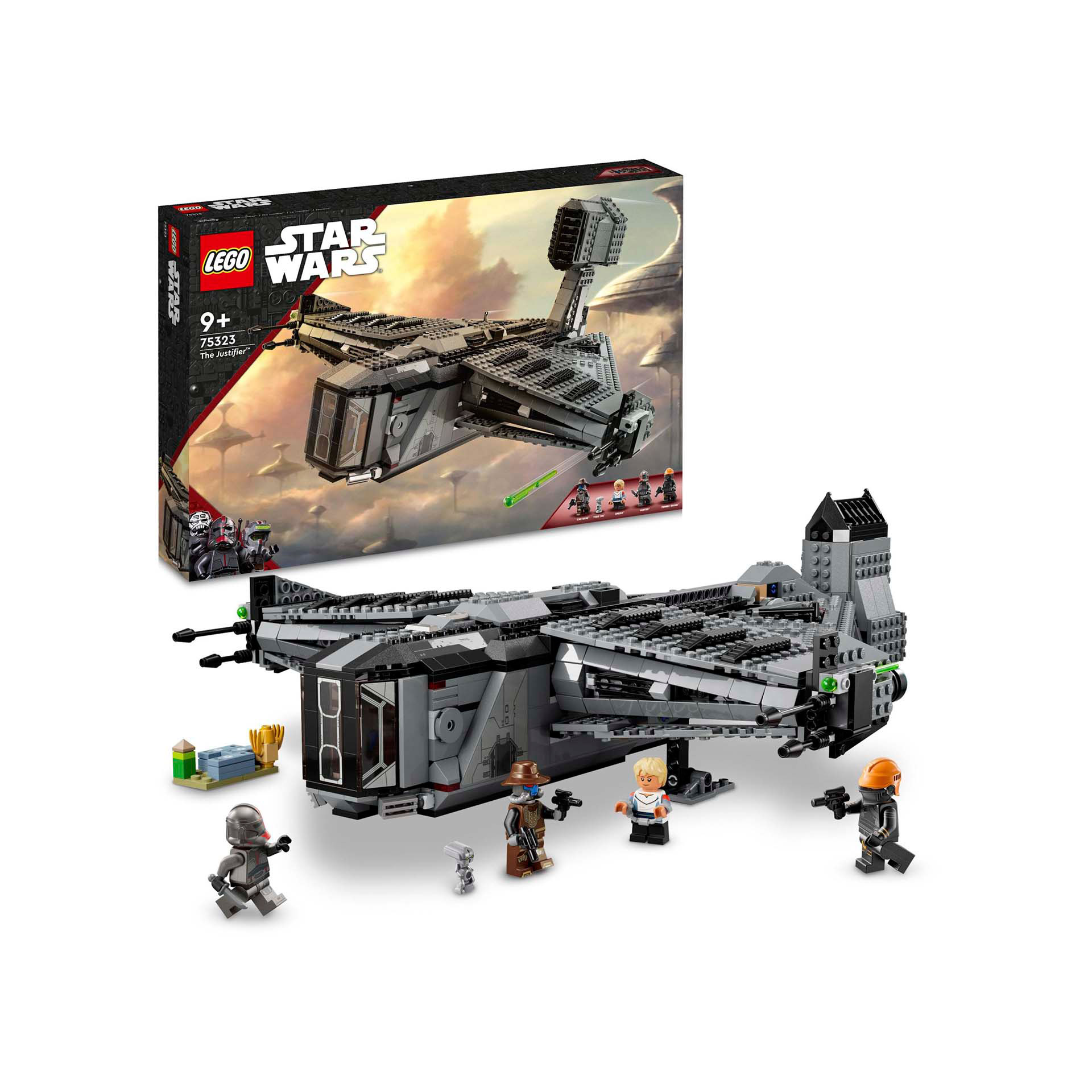 LEGO 75323 Star Wars The Justifier, Astronave Giocattolo da Costruire con Minifi 75323, , large