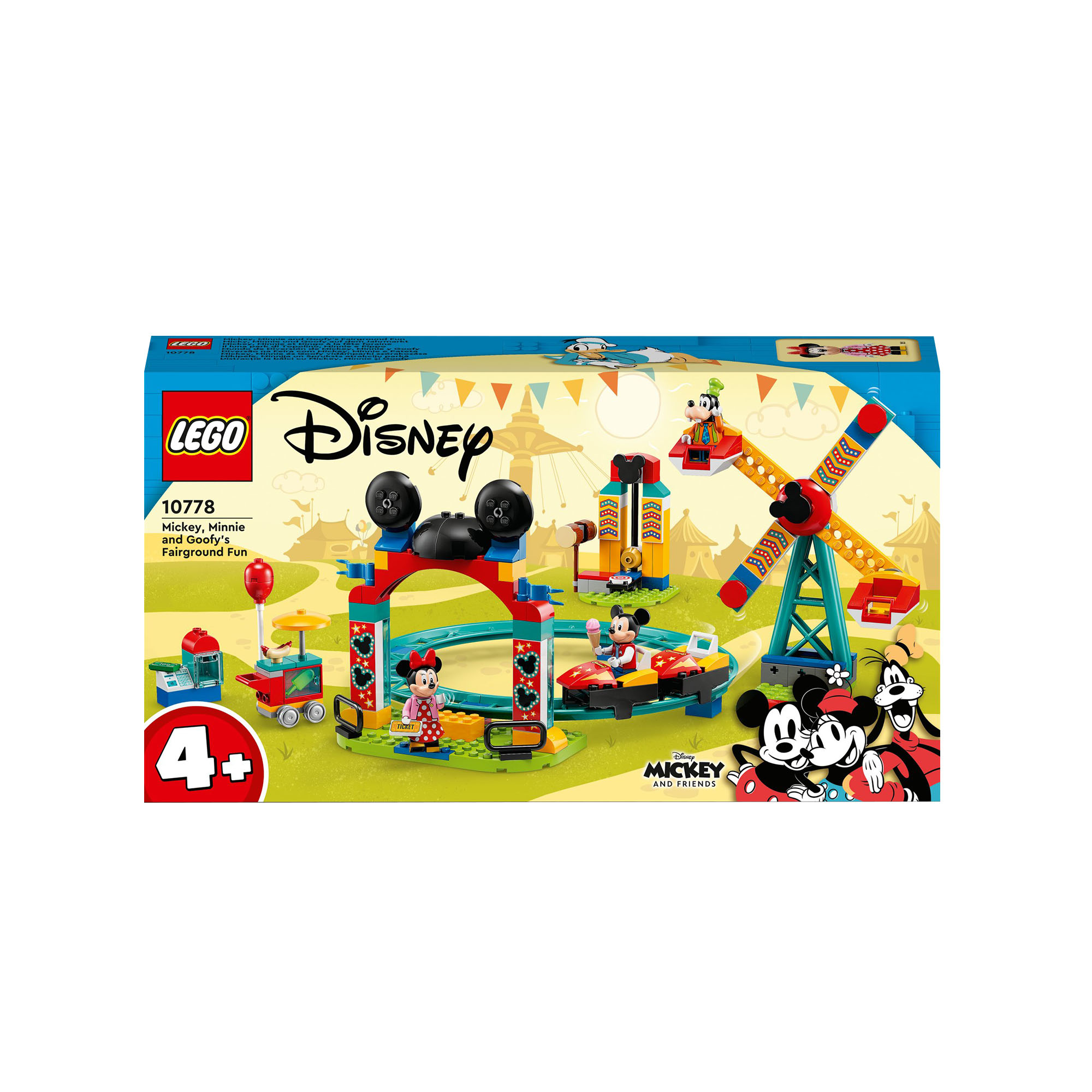 LEGO Disney Topolino e Amici Il Luna Park di Topolino, Minnie e Pippo, con Monta 10778, , large