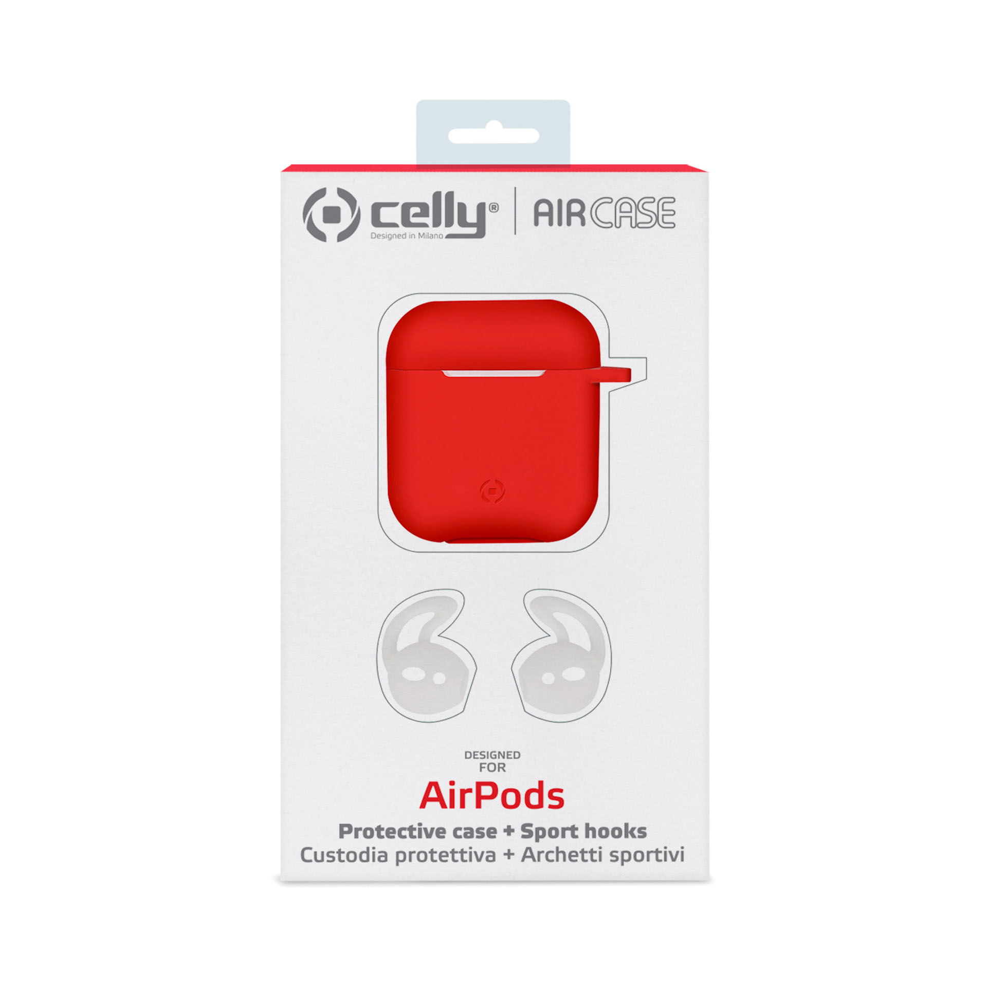 Custodia auricolari AirPods - Celly, , large