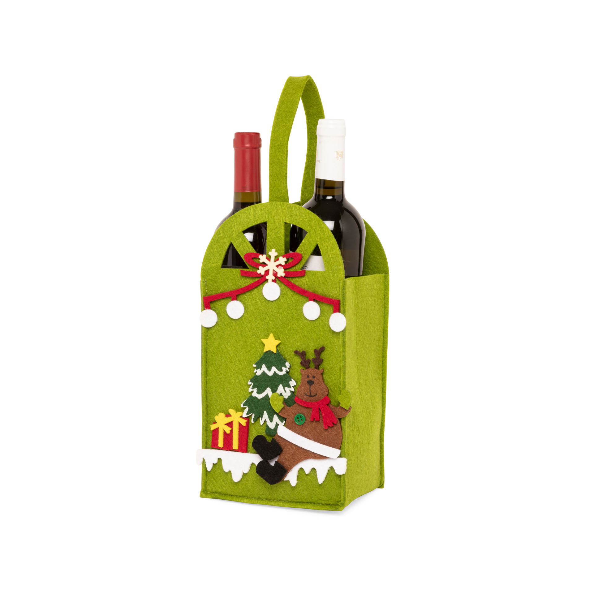 Borsa portabottiglie a 2 scomparti, , large