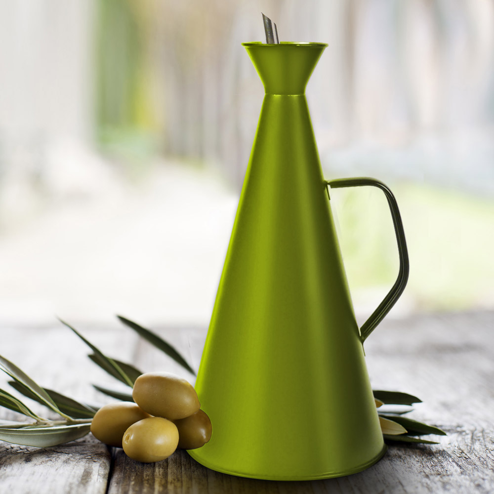 Oliera con tappo salvagoccia 750 ml, , large