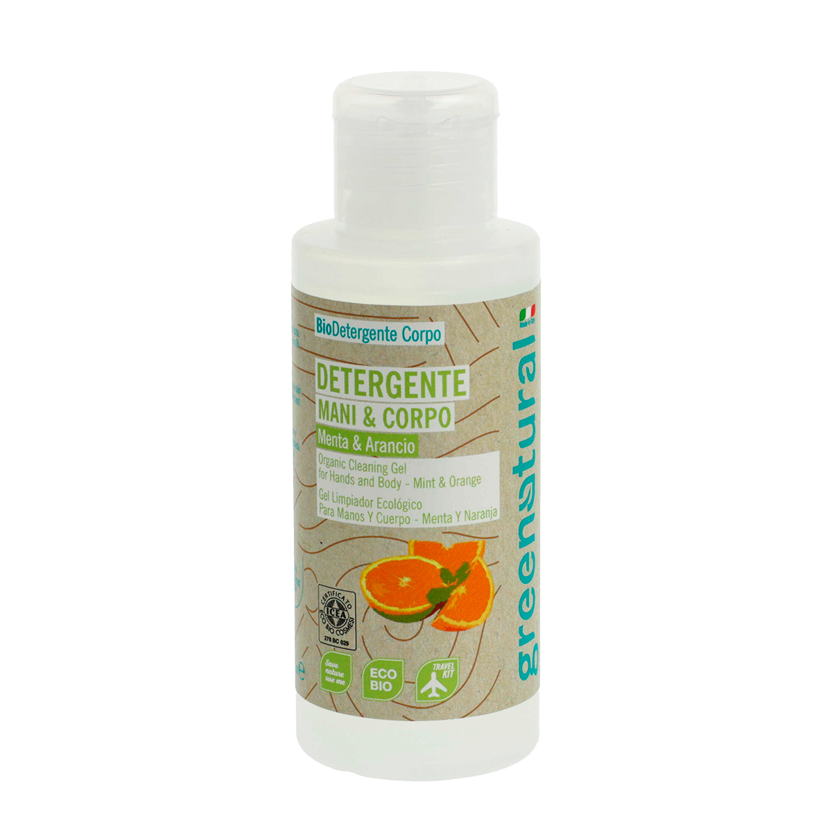 Detergente mani e corpo Menta&Arancio  - 100ml, , large