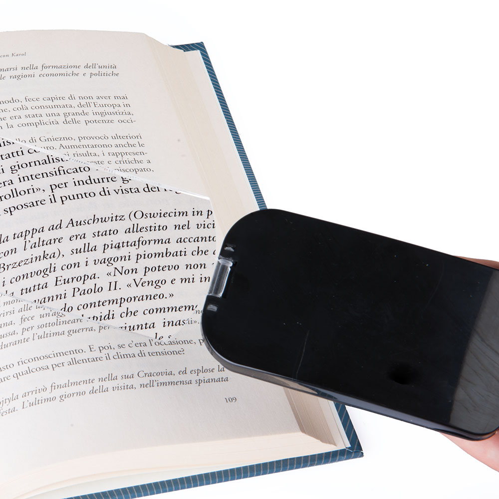 Specchietto con lente multifunzione per cellulare, , large