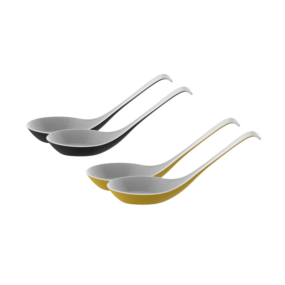 Cucchiai orientali set da 2 pz, , large