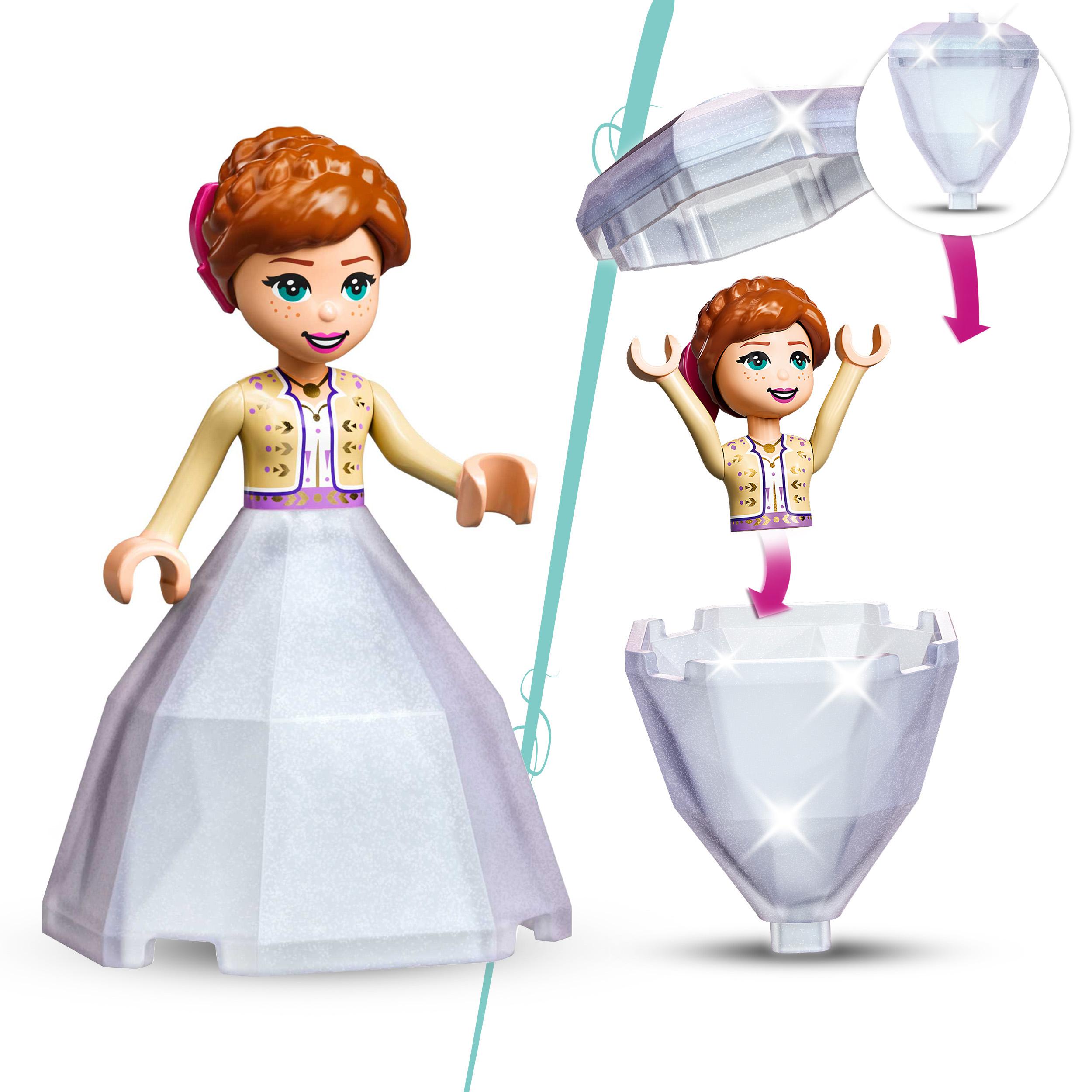 LEGO Disney Il Cortile del Castello di Anna, Giocattolo con Principessa Frozen 2 43198, , large