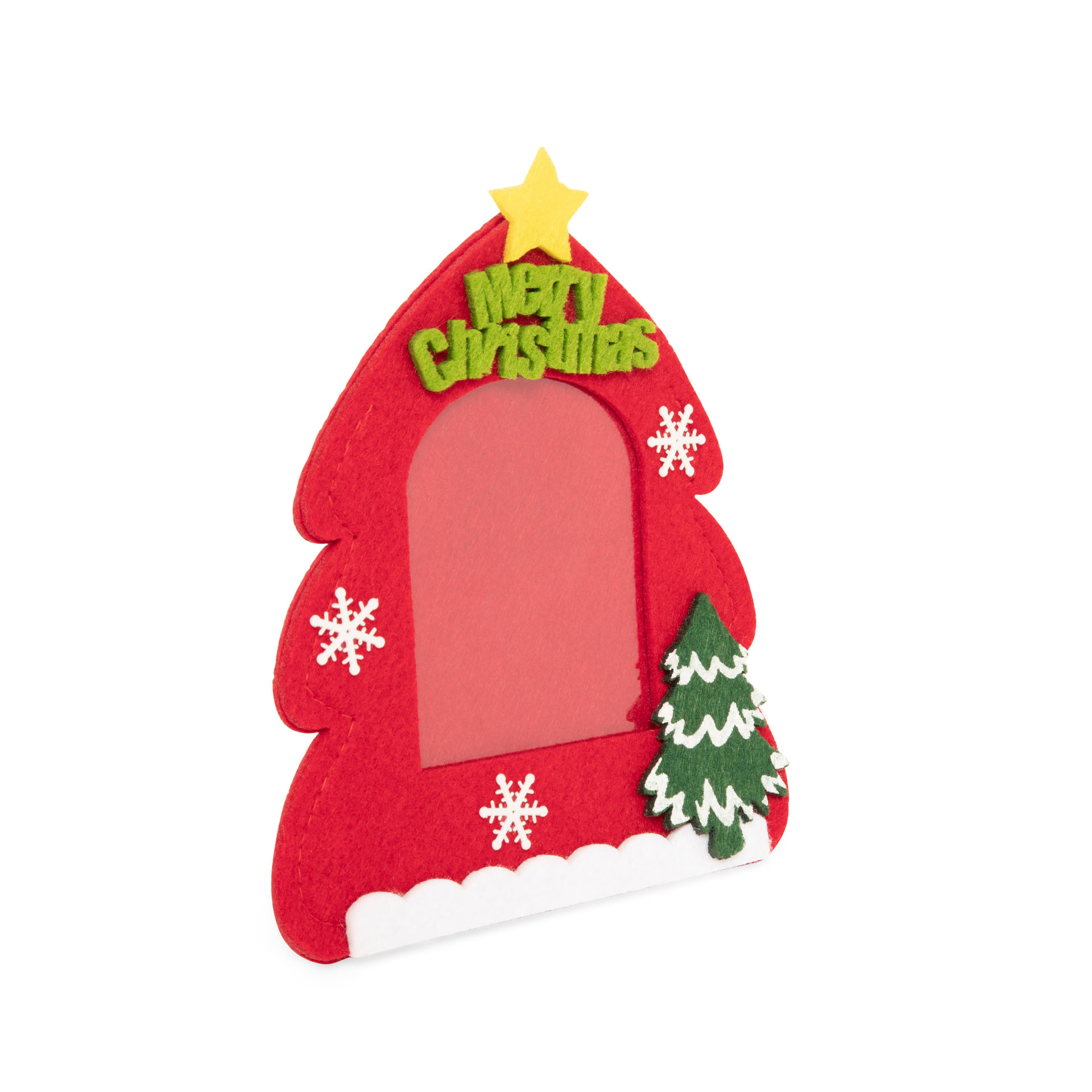 Cornice portafoto albero di Natale - Rosso, rosso, large