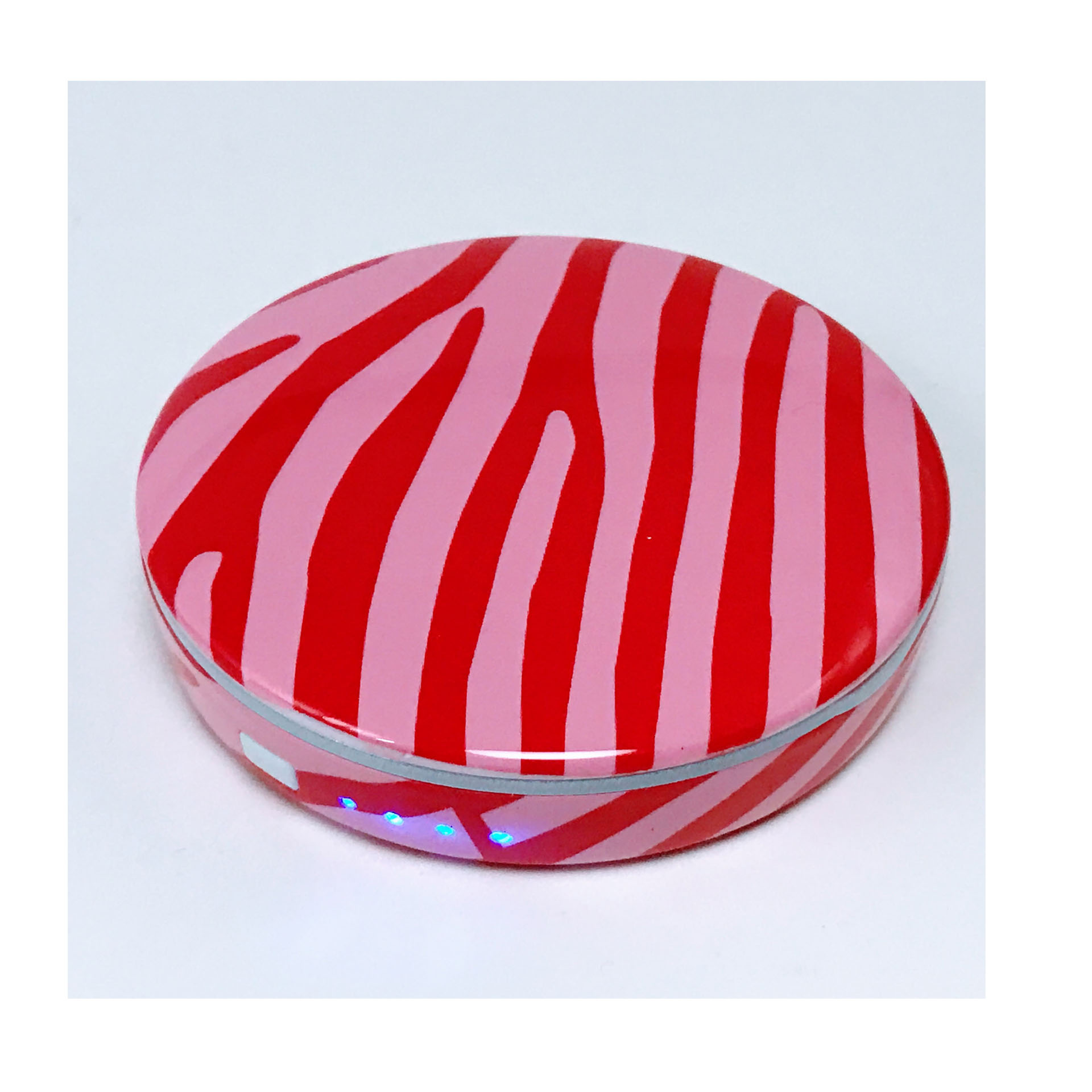 Specchietto da borsa power bank con luce, , large
