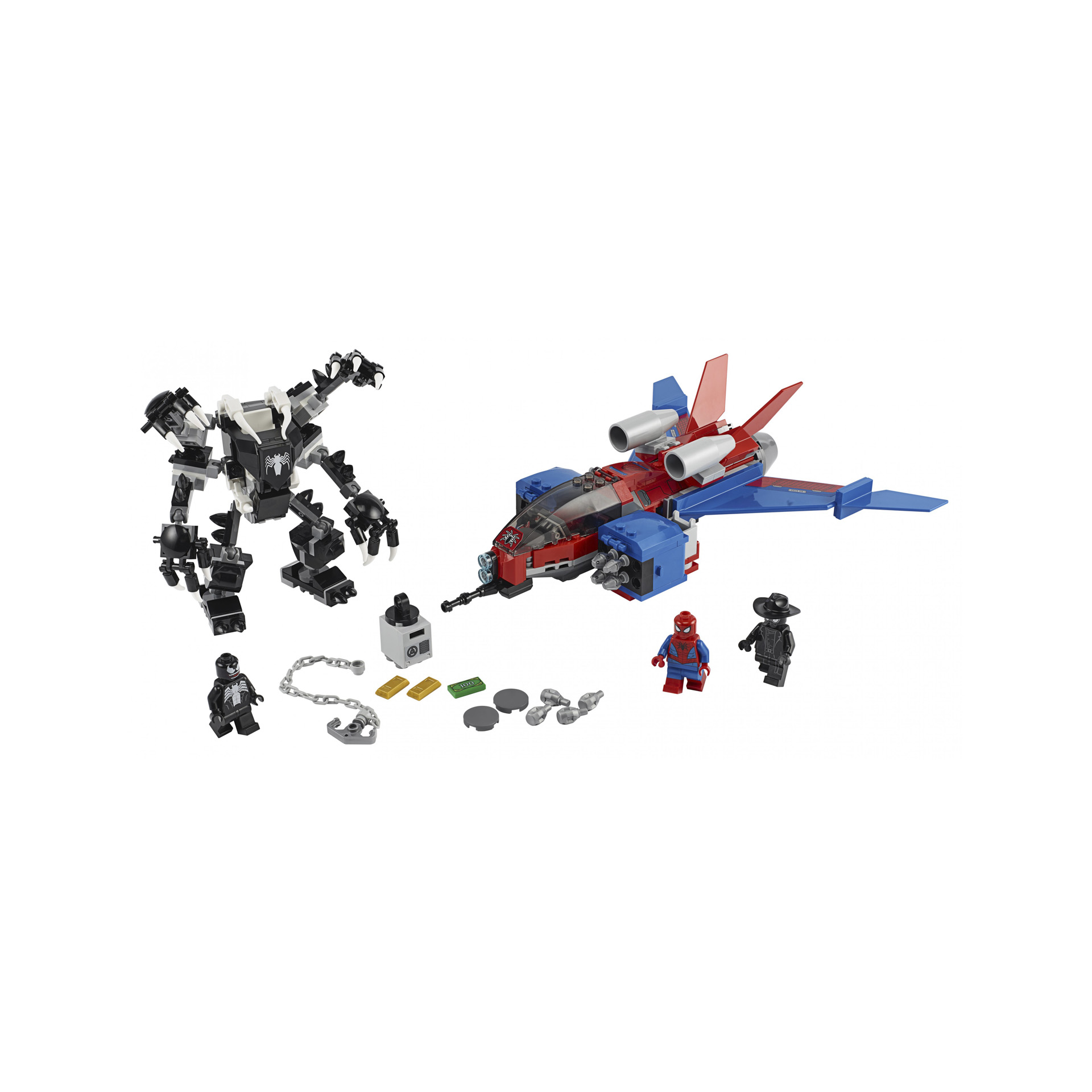 Spiderjet Vs. Mech Venom 76150, , large
