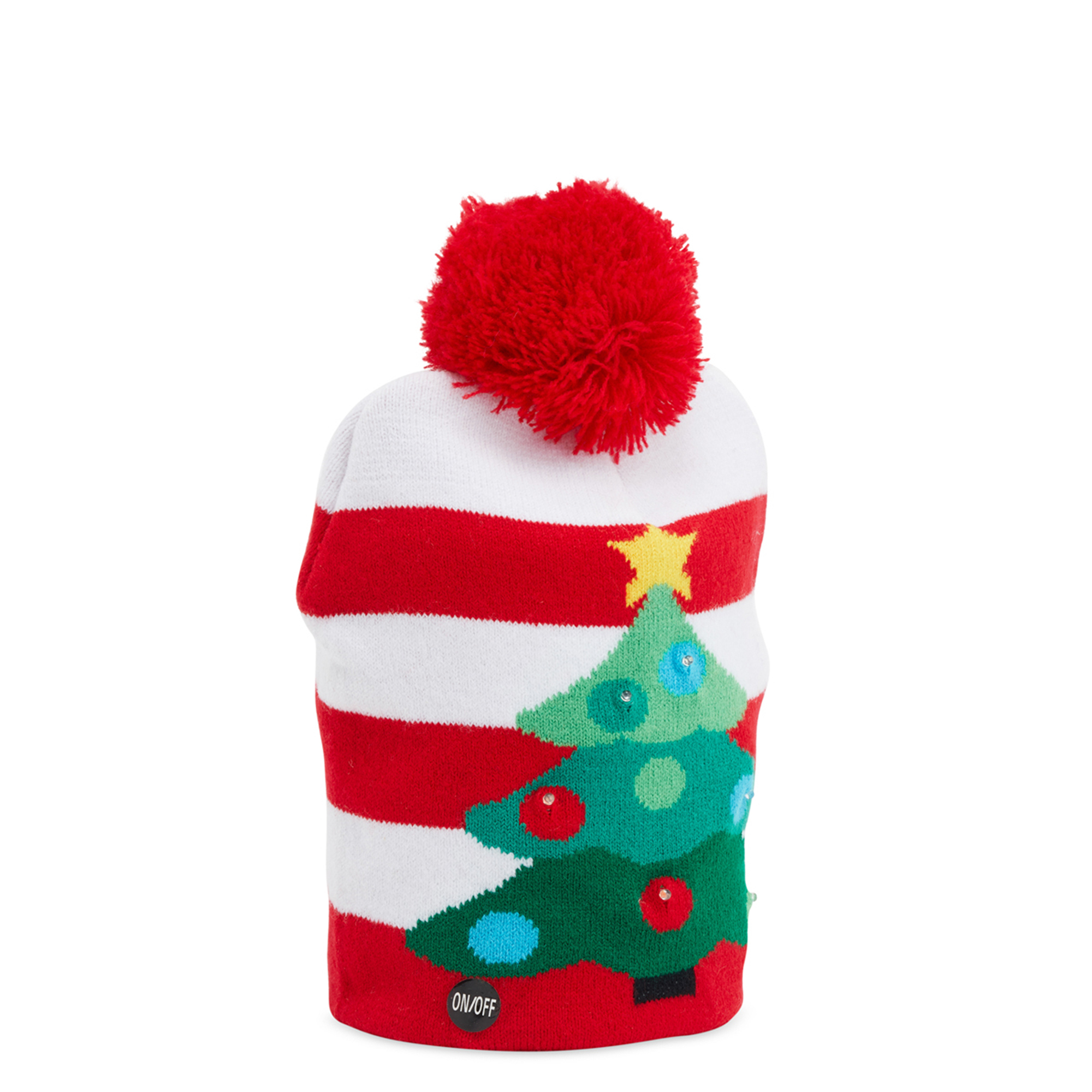 Cappello natalizio con LED, , large