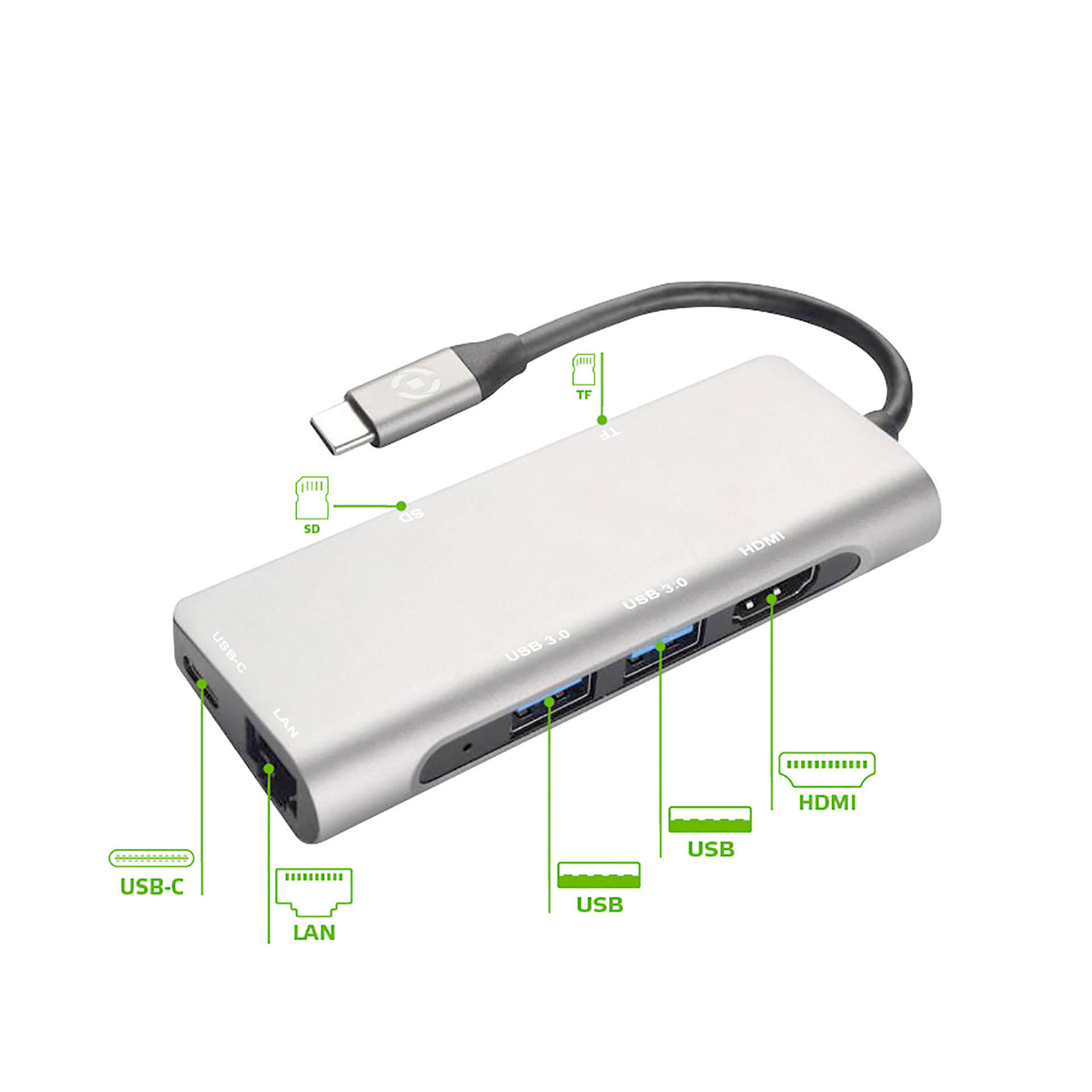 Adattatore Usb-c Multiporta, , large