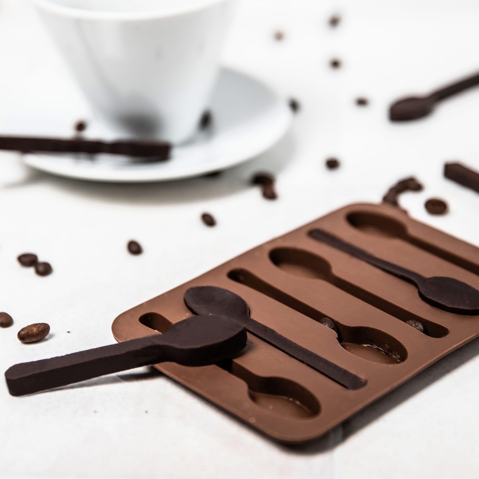 Stampo per ghiaccio e cioccolatini cucchiaini, , large