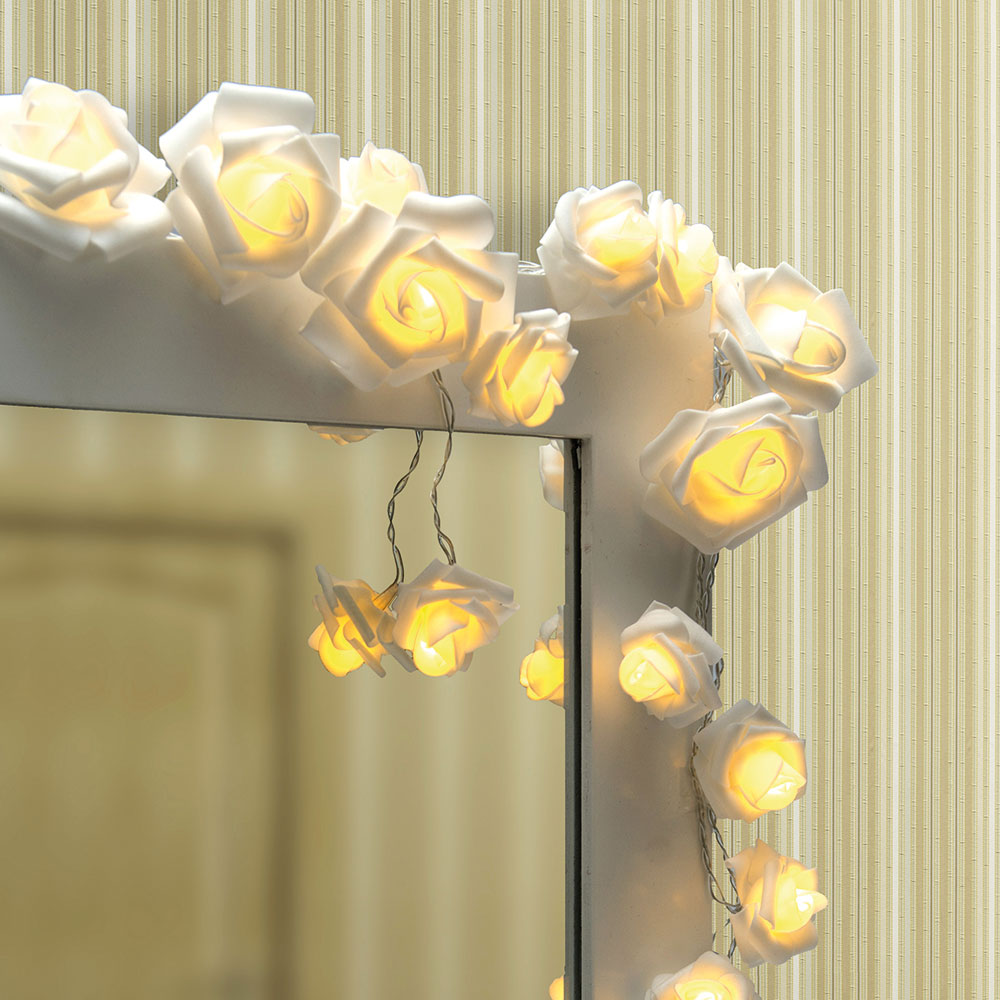 Rose bianche luminose, , large