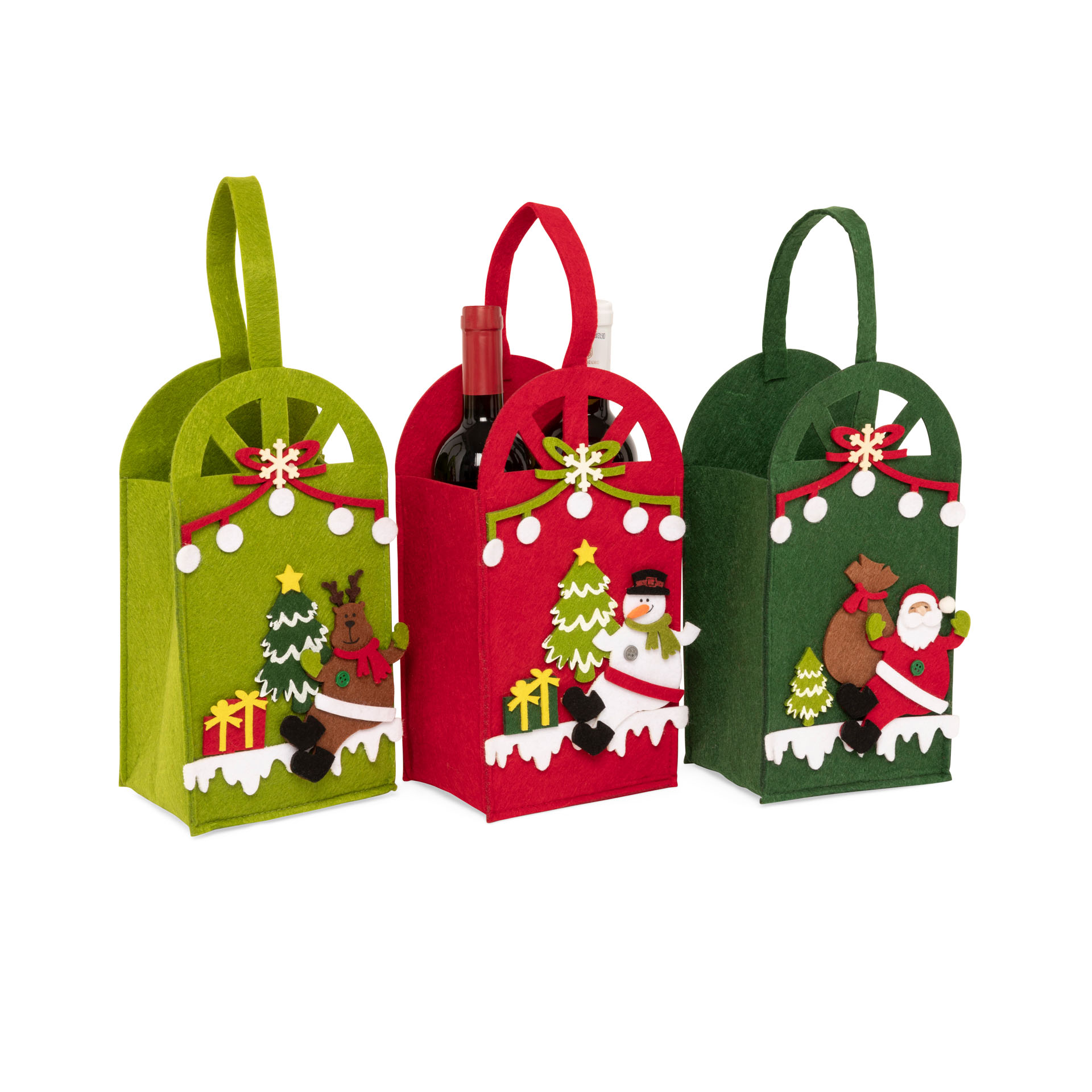 Borsa portabottiglie a 2 scomparti, , large