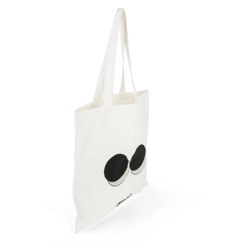 Borsa shopper in canvas dmail, , large
