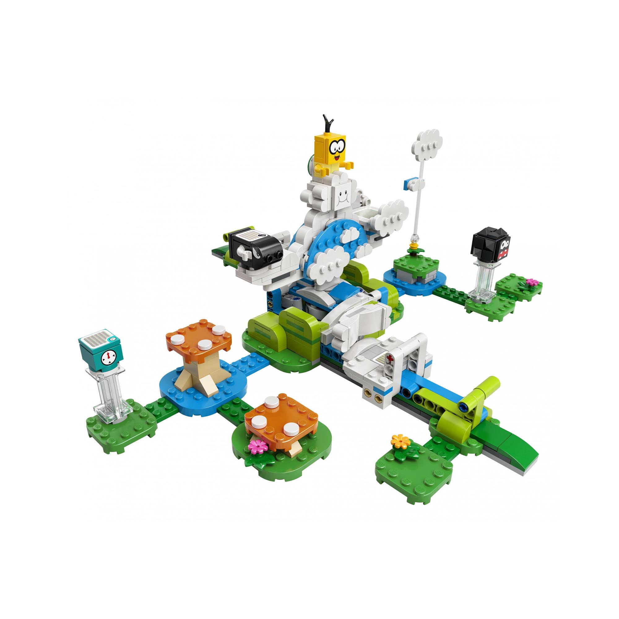 LEGO Super Mario Il Mondo-Cielo di Lakitu - Pack di Espansione, Giocattoli da Co 71389, , large