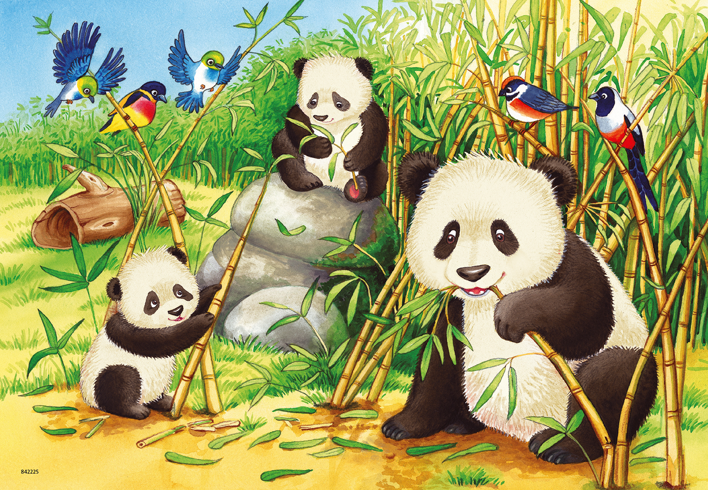 Ravensburger Puzzle 2x24 pezzi 07820 - Dolci Koala e Panda, , large