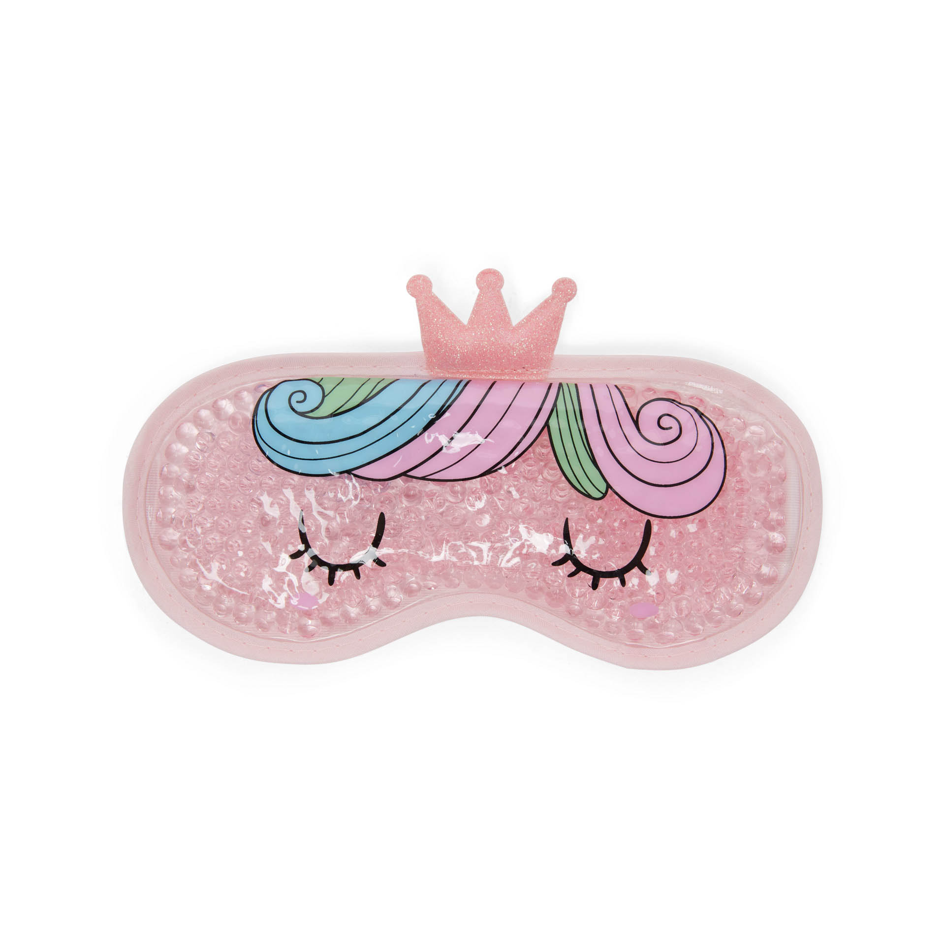 Maschera occhi rilassante con microsfere in gel - unicorno, , large