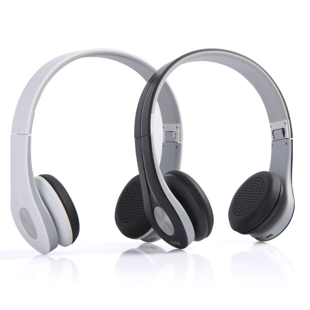 Un Bazar unico per i vostri acquisti! - Cuffie bluetooth stereo con  microfono e ingresso micro sd radio FM ON-EAR nero