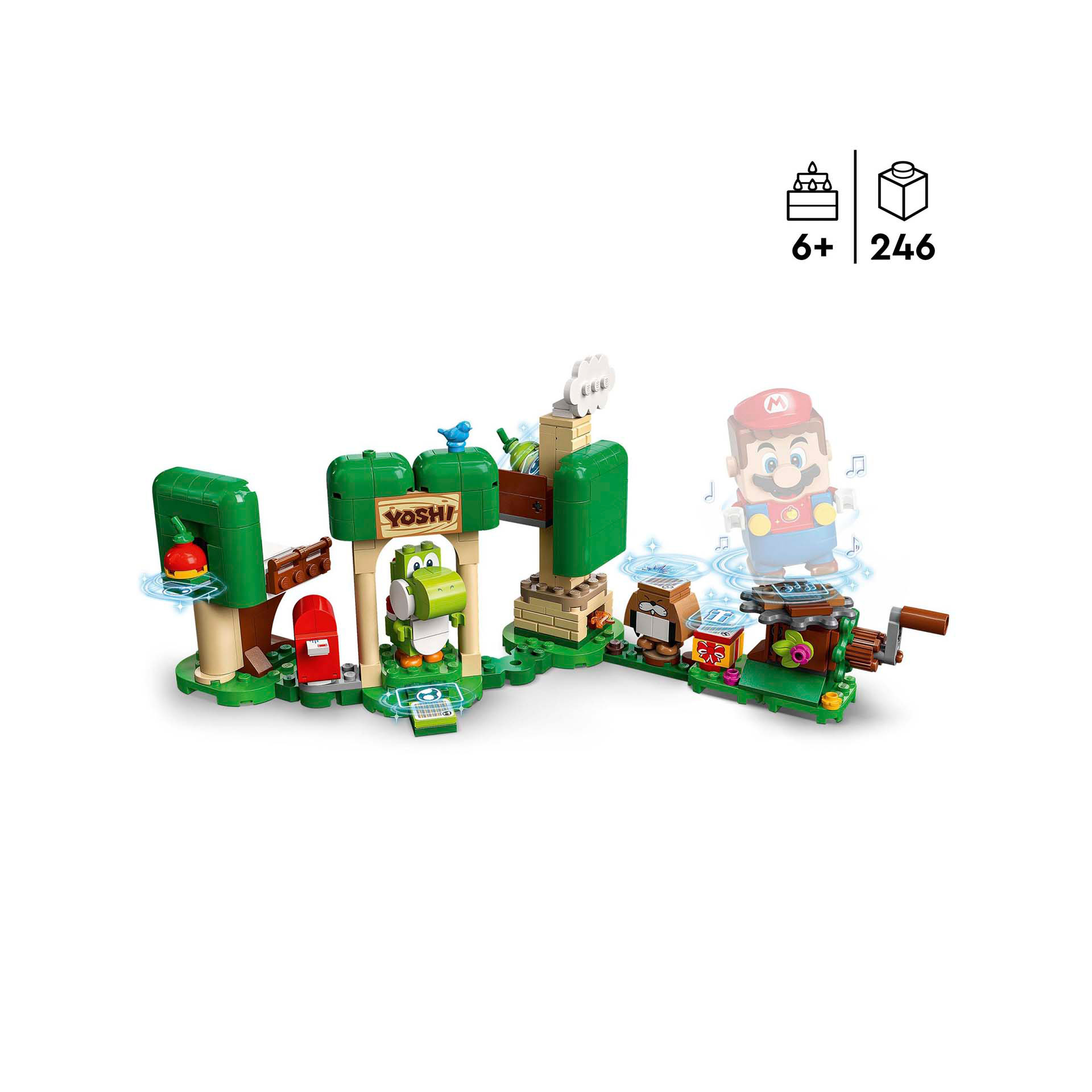 LEGO 71406 Super Mario Pack Espansione Casa dei Regali di Yoshi, Gioco da Collez 71406, , large