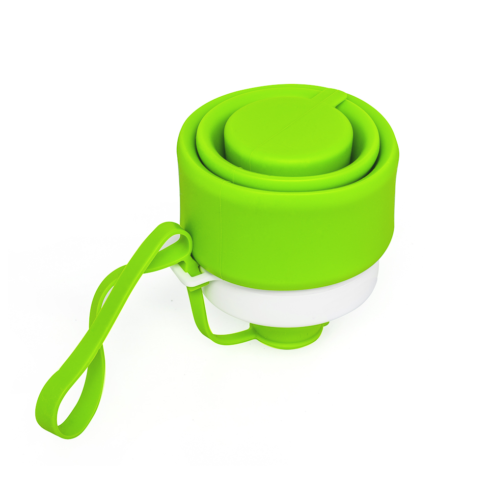 Bottiglia pieghevole in silicone 500 ml, , large