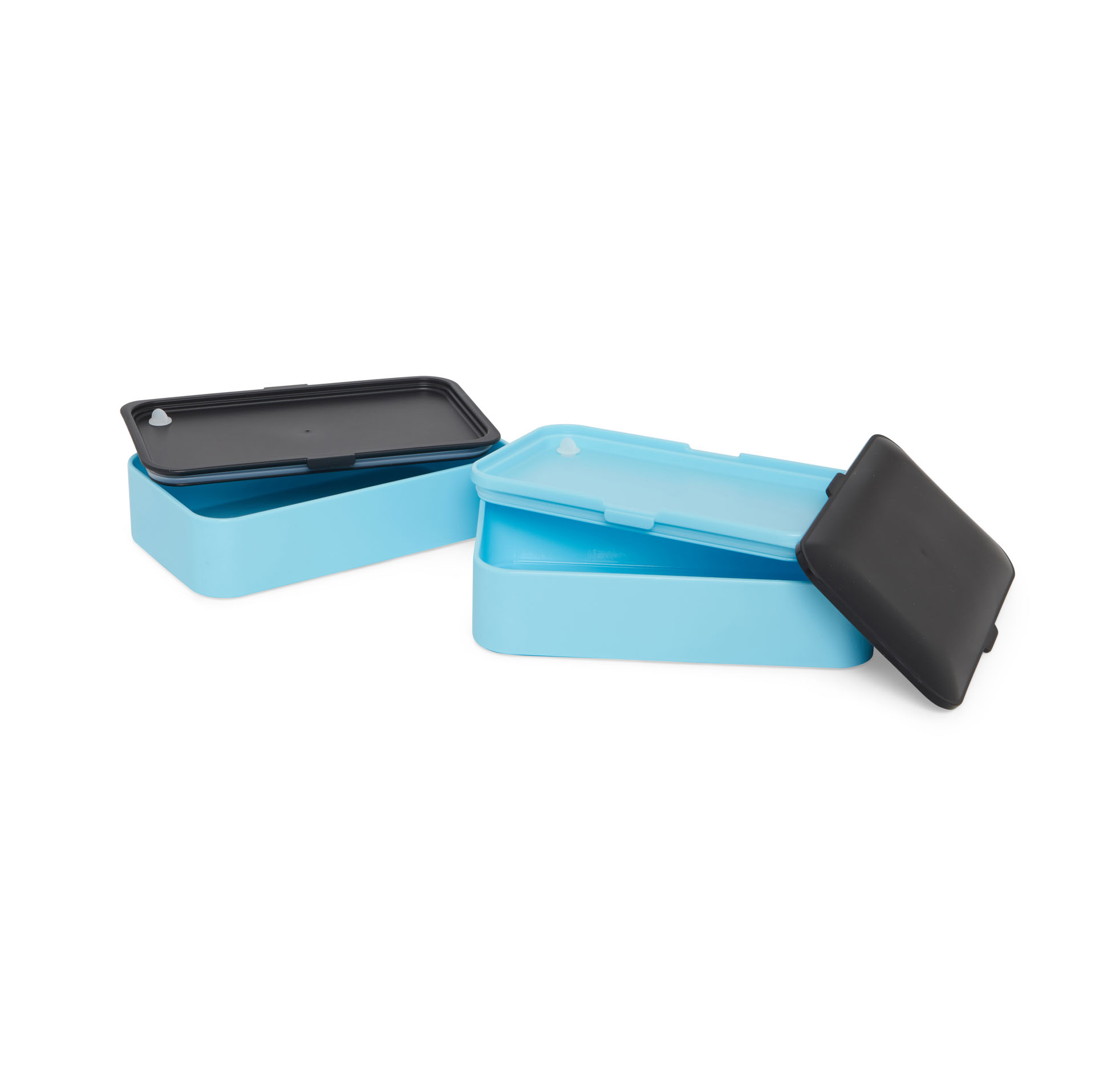 Doppio contenitore porta pranzo, , large