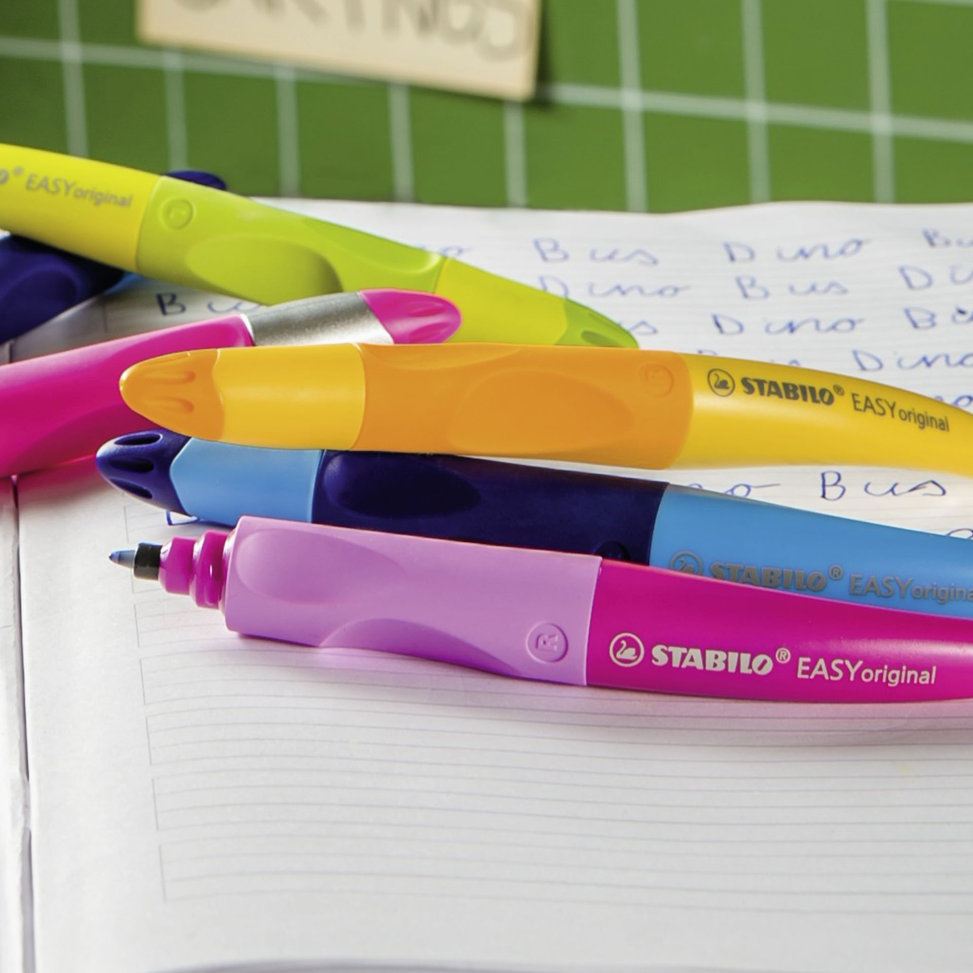 Penna Roller Ergonomica - STABILO EASYoriginal per Destrimani in Rosa, , large