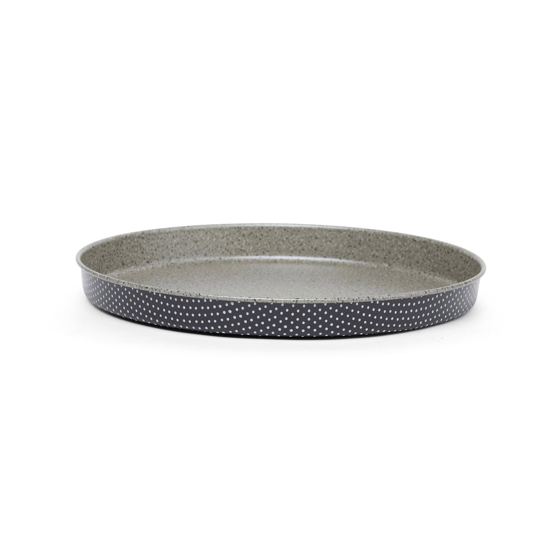 Tortiera per focaccia Ø 30 cm, nero, large