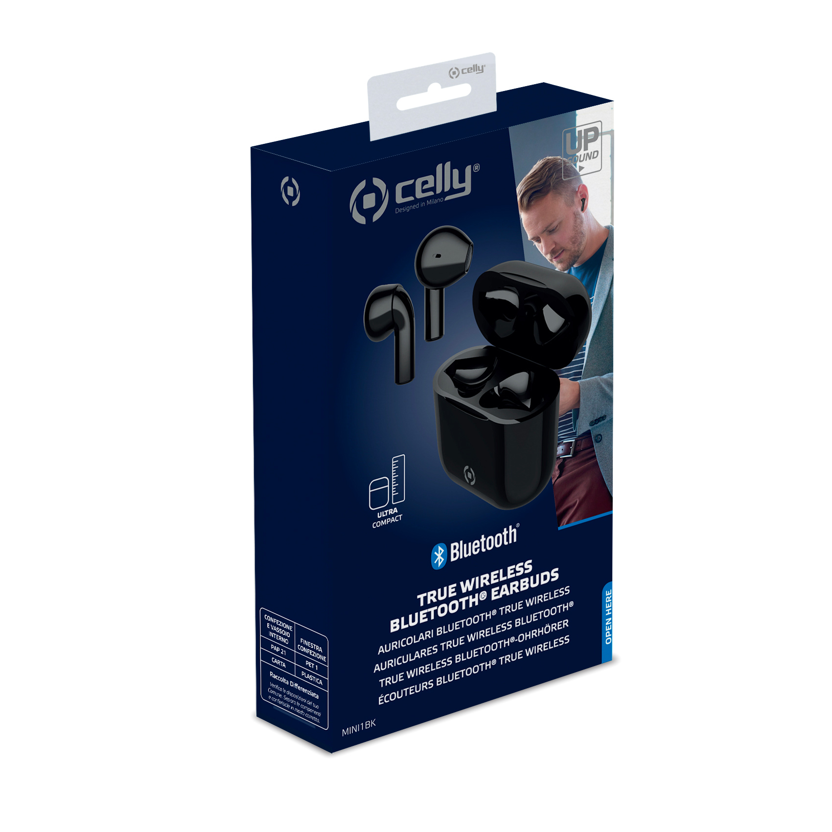 Auricolari a goccia Bluetooth® Mini1 Celly