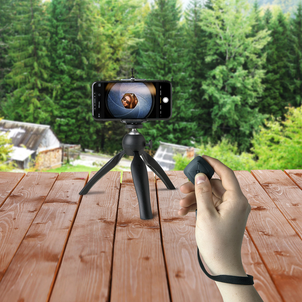 Telecomando Bluetooth Per Selfie E Scatti A Distanza Celly, , large