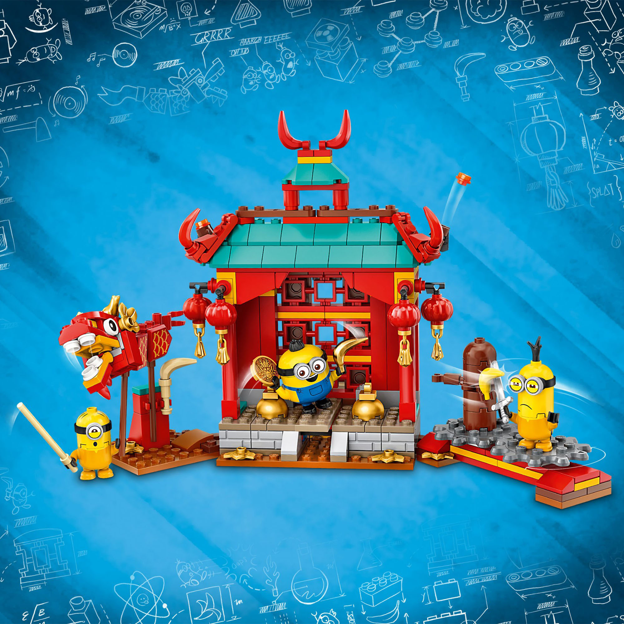 La battaglia Kung Fu dei Minions 75550, , large