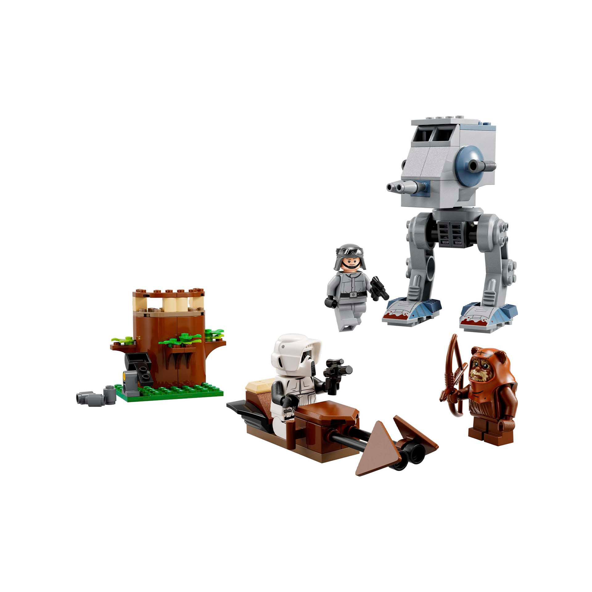 LEGO 75332 Star Wars AT-ST, Modellino da Costruire per Bambini in Età Prescolare 75332, , large