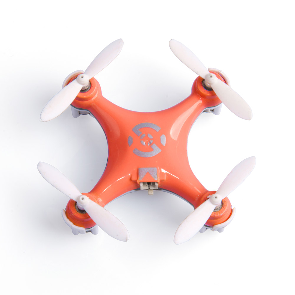 Mini drone ultra compatto arancione, , large