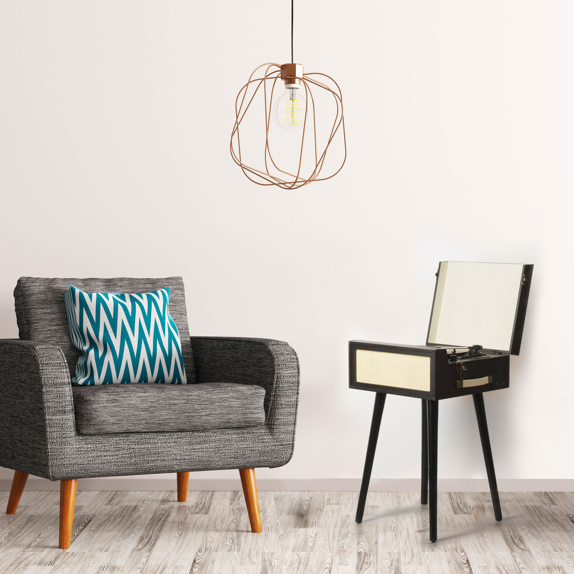Giradischi convertitore con stand, , large