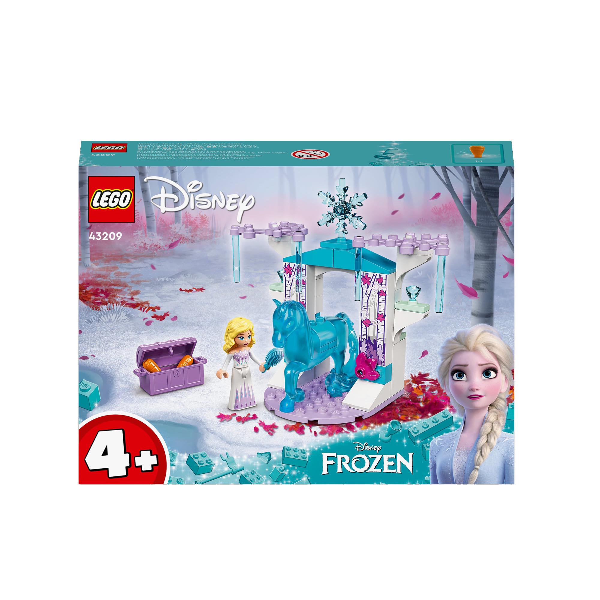 LEGO 43209 Disney Elsa e La Stalla Di Ghiaccio Di Nokk, Idea Regalo per Bambini  43209, , large