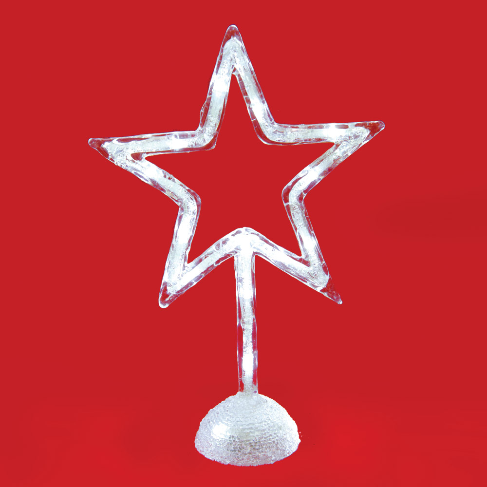 Decorazioni natalizie con led per la tavola, , large