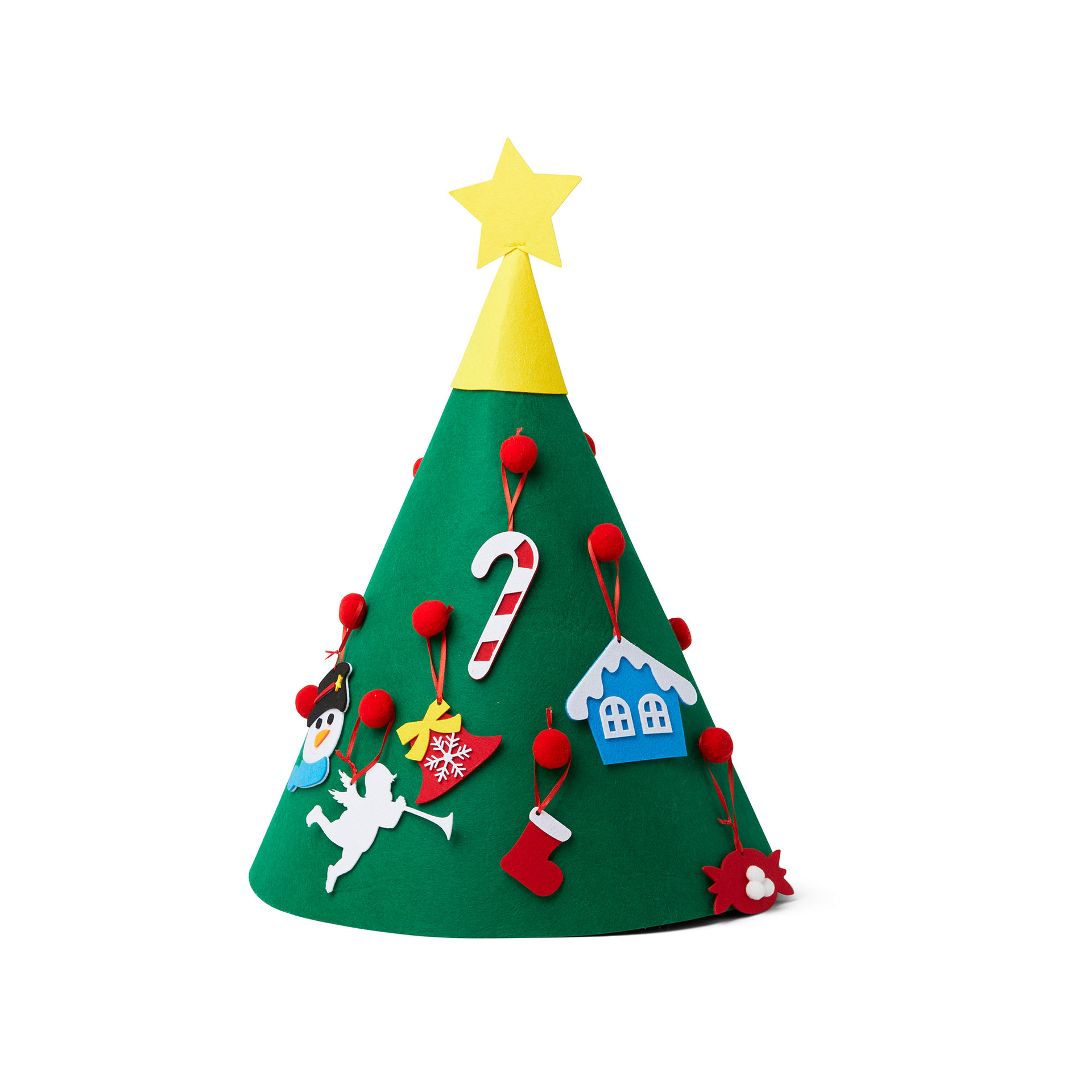 Albero di Natale Fai da te in feltro, , large