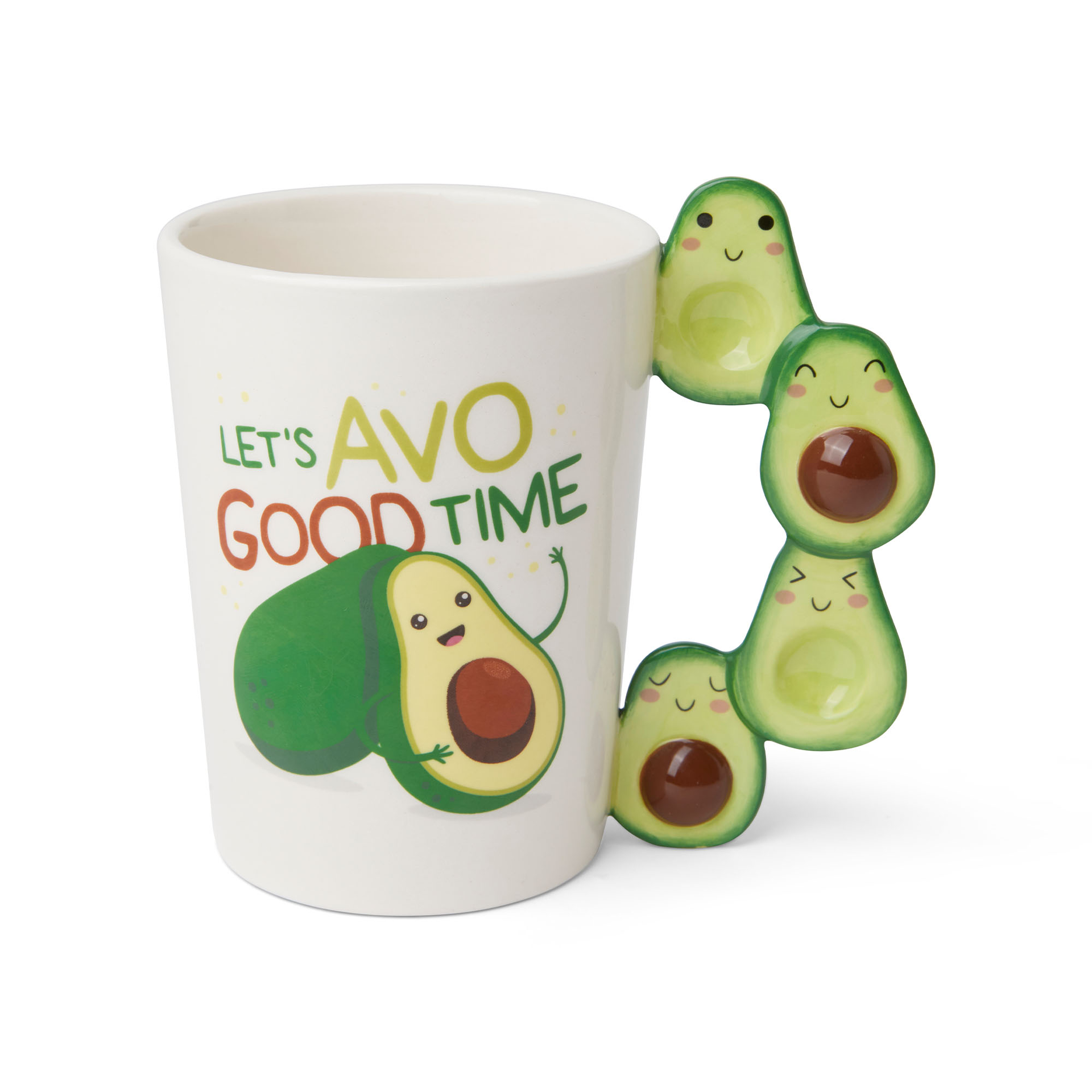 Tazza In Ceramica Avocado, , large