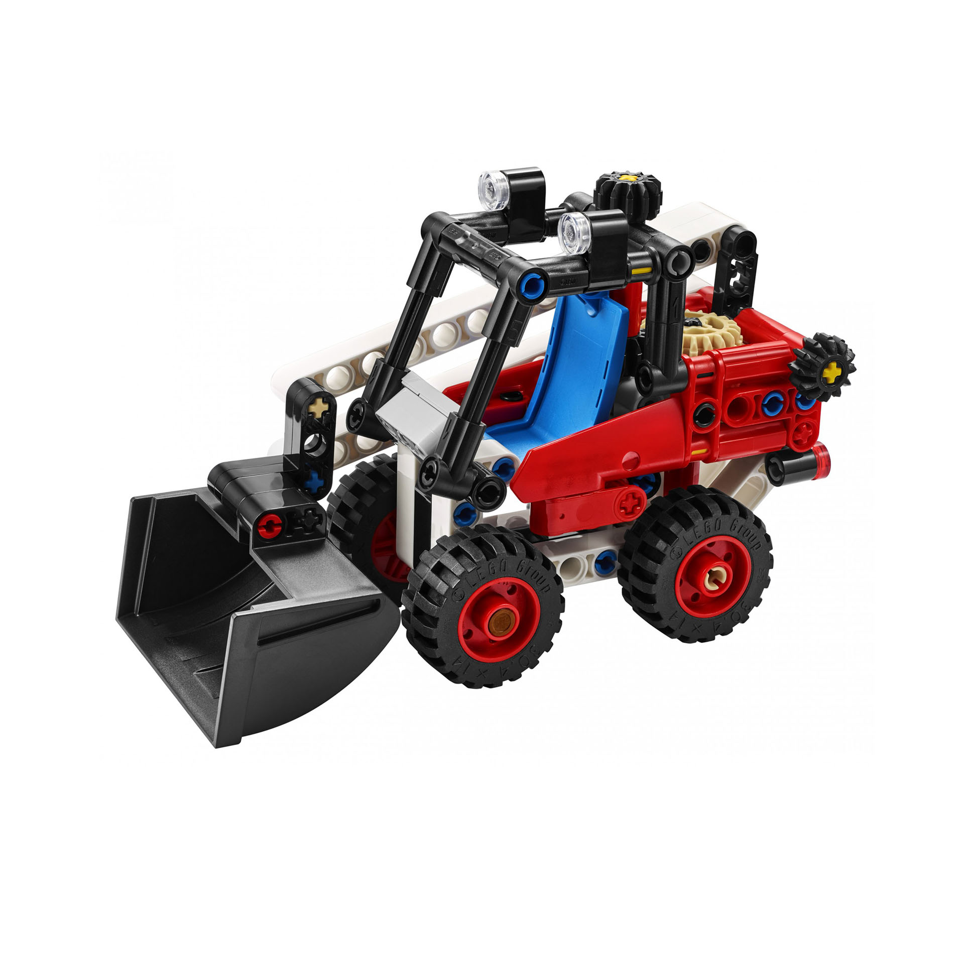 LEGO Technic Bulldozer Kit 2 in 1 da Escavatore a Hot Rod, Ruspa e Auto da Costr 42116, , large