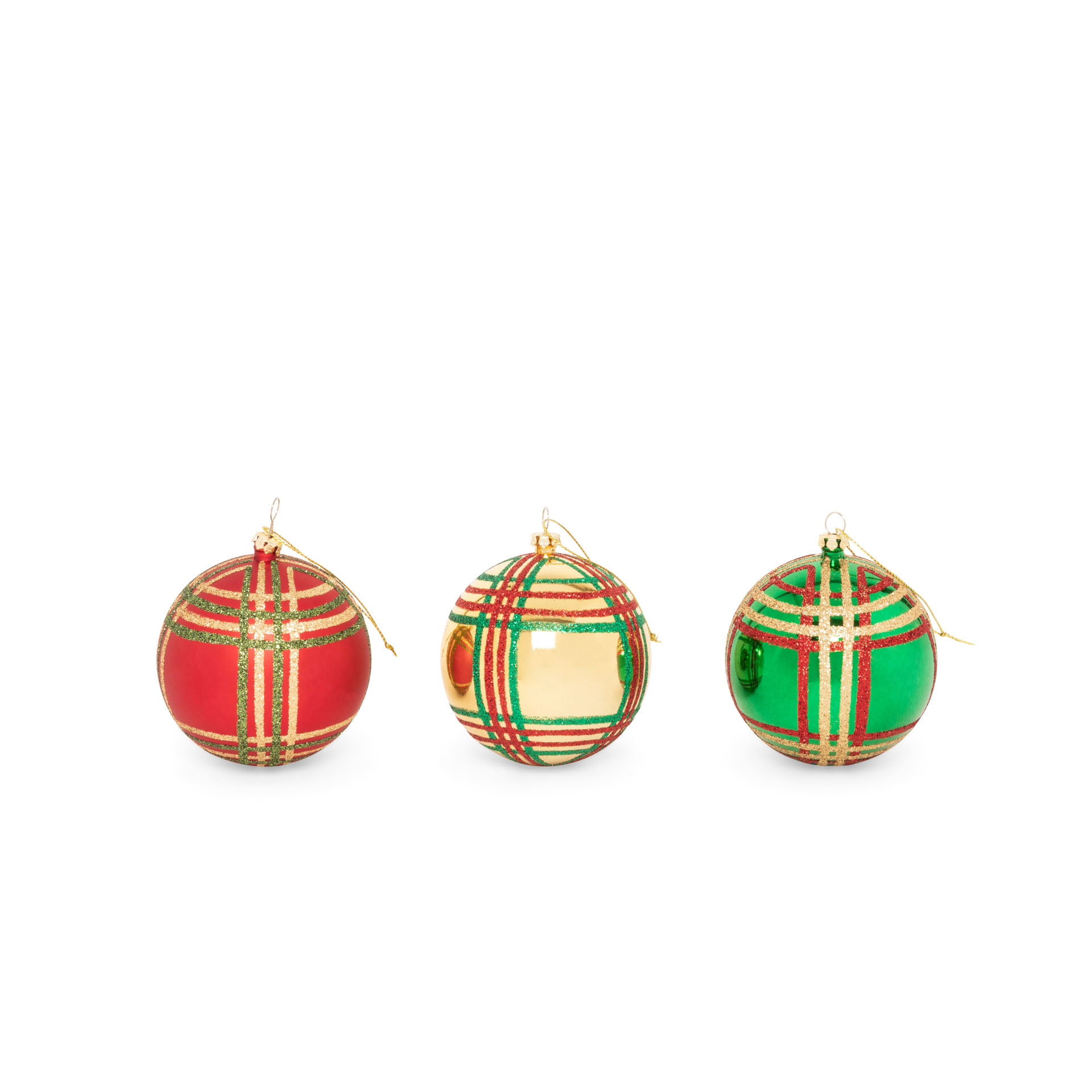 Palline Per Albero Di Natale, Set Da 3 Pz, , large