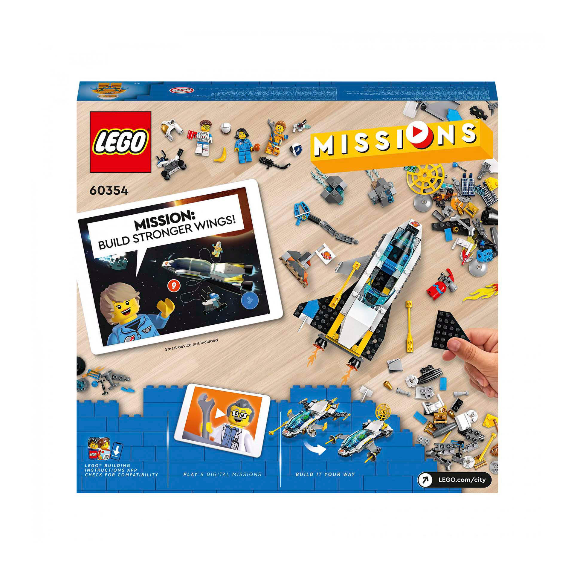 LEGO City Missioni di Esplorazione su Marte, Set di Costruzioni con Avventura Di 60354, , large