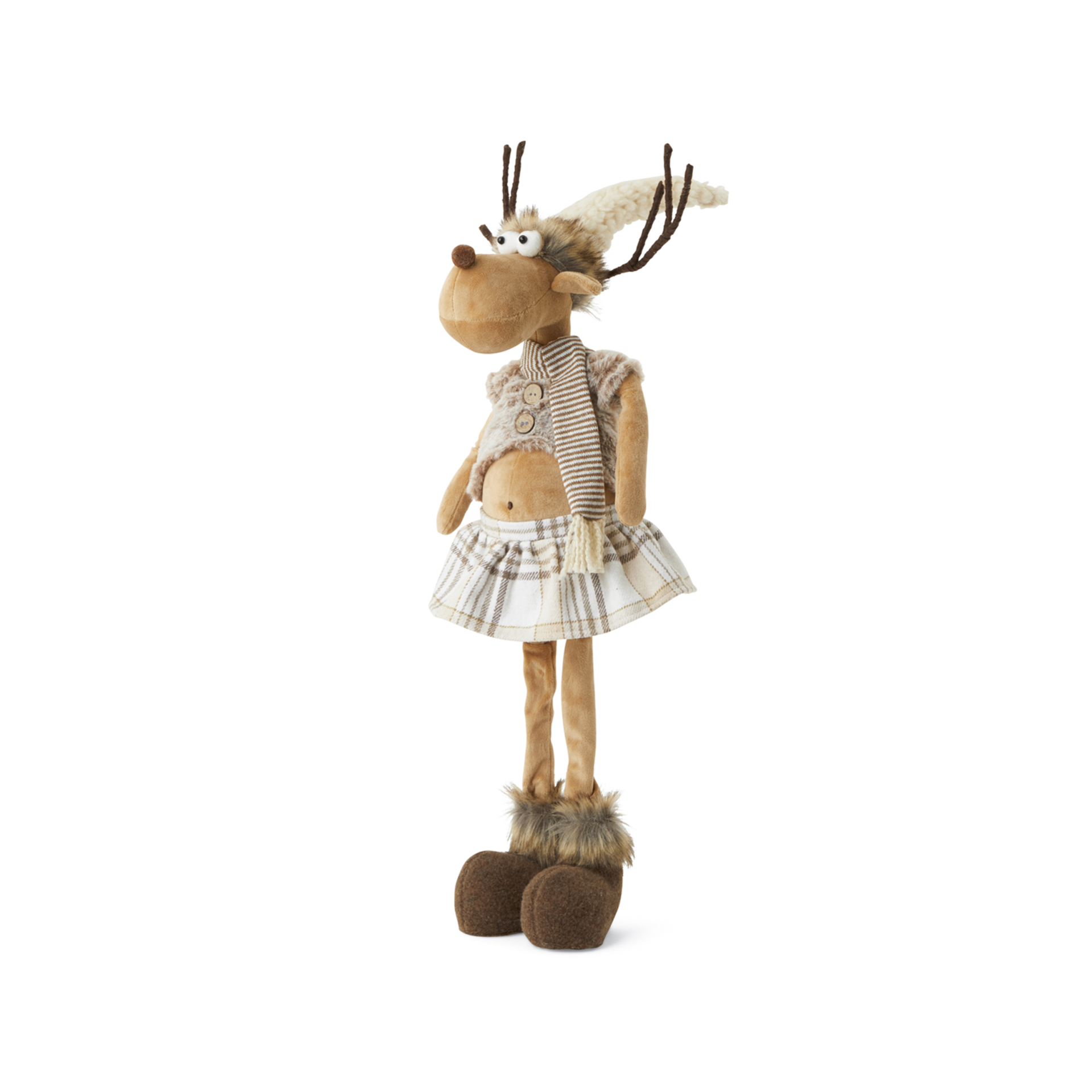 Peluche Renna Femmina In Piedi, , large